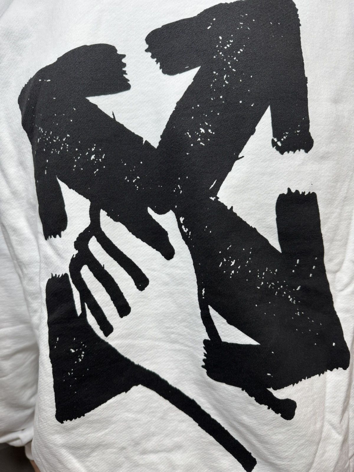 Designer × Off-White × Supreme Off-White Hand Arrow Boxy Hoodie Size US M / EU 48-50 / 2 - 9 Thumbnail