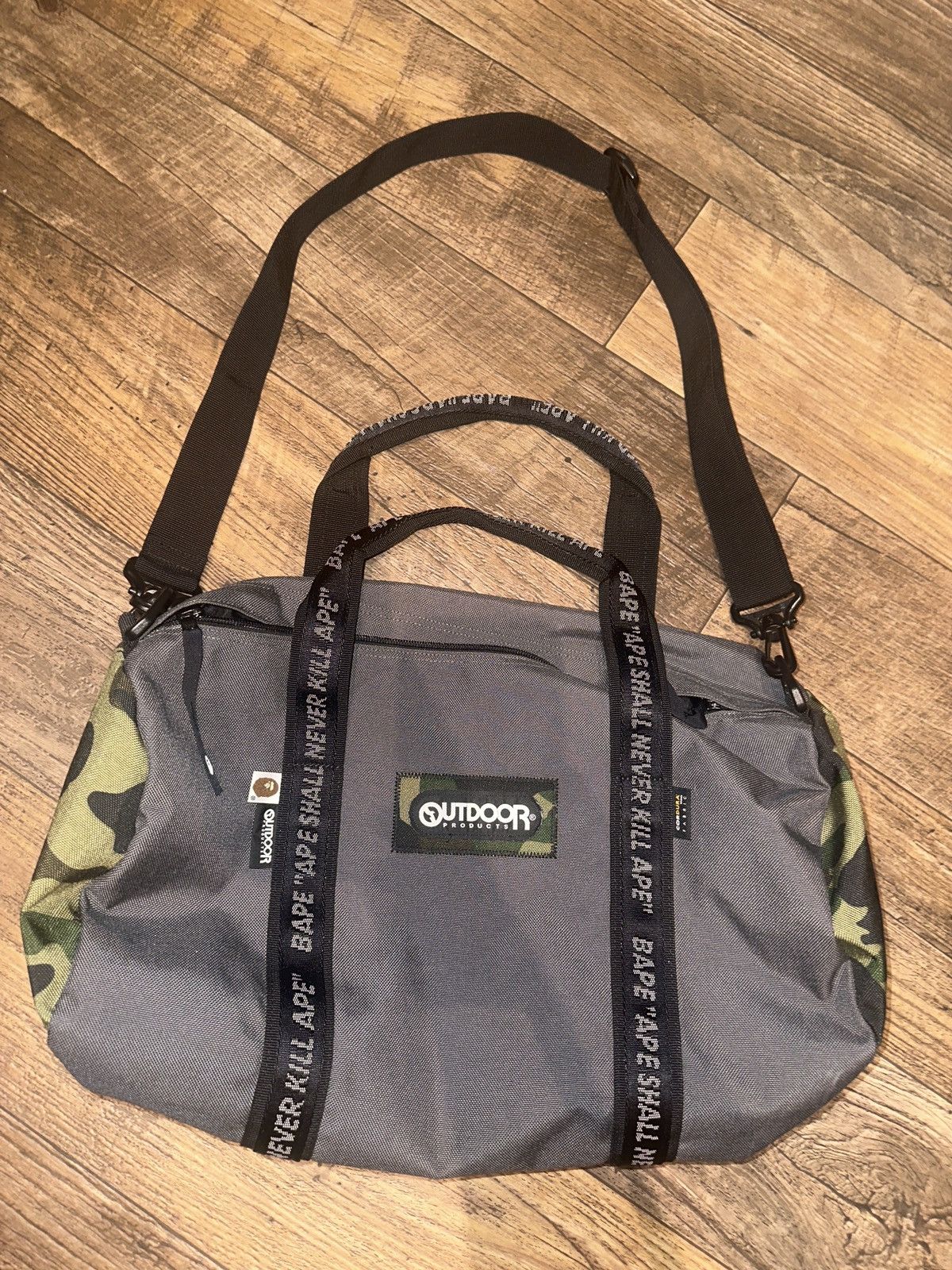 Bape Bape x Outdoor Products Drum Bag FW19 Size ONE SIZE - 1 Thumbnail