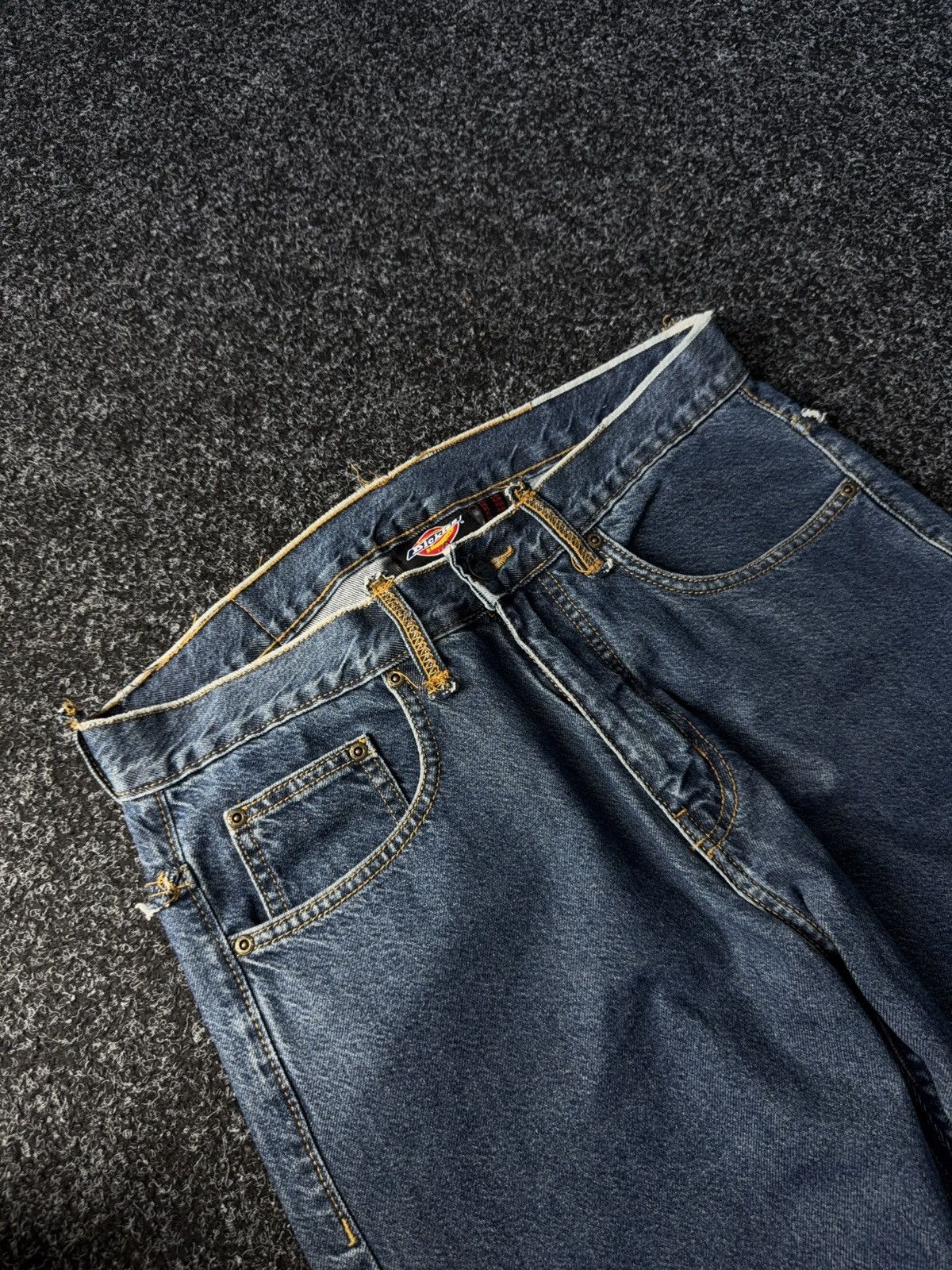 Dickies Vintage 00s Dickies Retro Distressed Y2K Sk8 denim pants Size US 32 / EU 48 - 4 Thumbnail