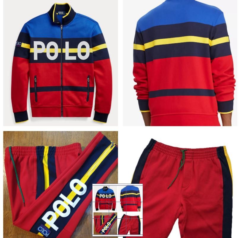 Polo Ralph Lauren Polo Ralph Lauren Hi-Tech Stadium Track Jacket XL Size US XL / EU 56 / 4 - 1 Thumbnail