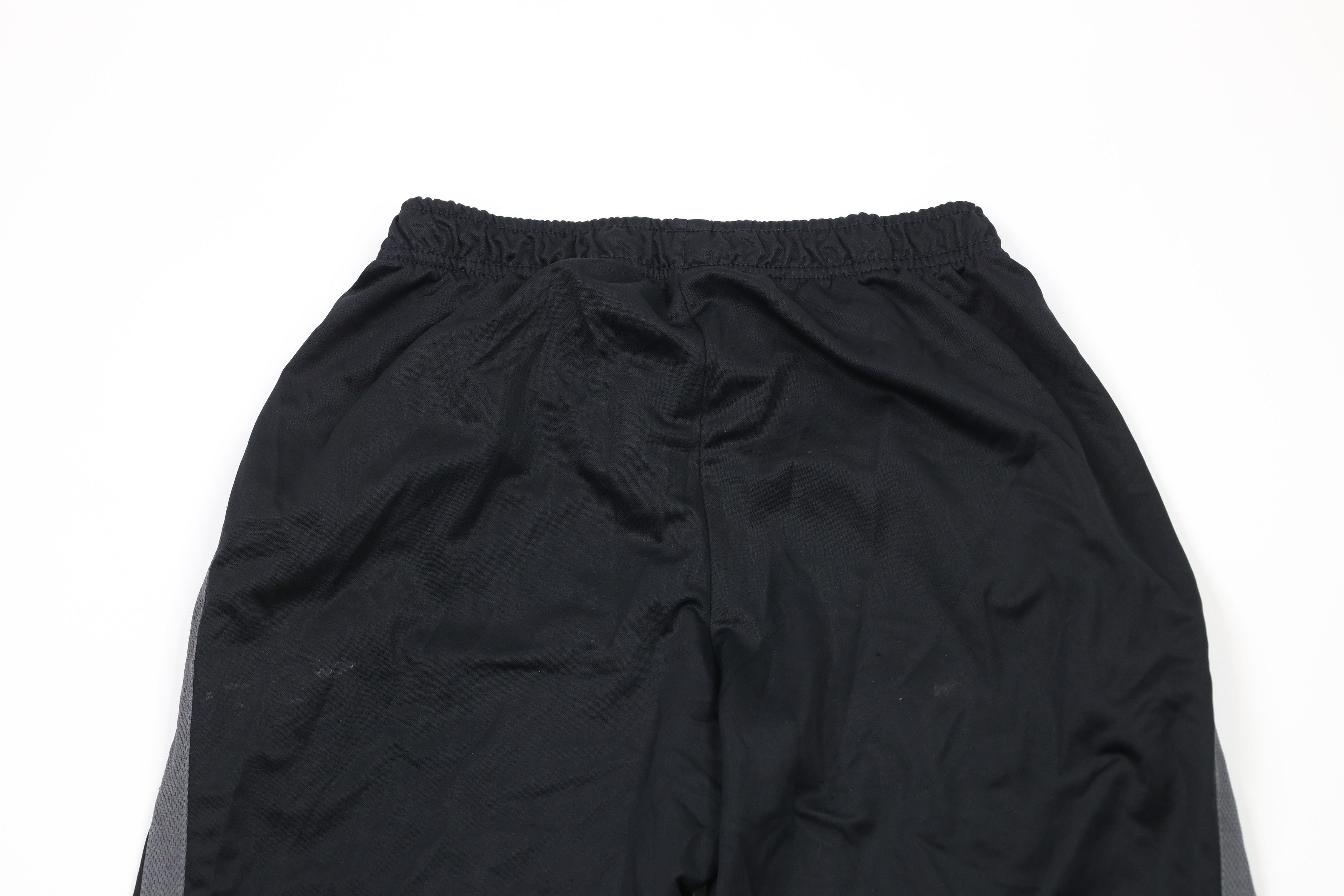 Nike × Vintage Vintage Y2K Nike Scott Mini Swoosh Wide Leg Pants Black Size US 34 / EU 50 - 12 Thumbnail