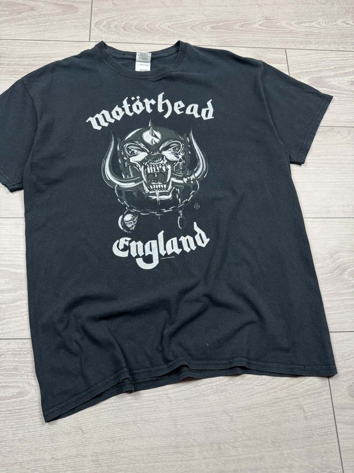 Band Tees Vintage 2005 Motorhead England Heavy Metal Concert Tour Tee Size US L / EU 52-54 / 3 - 4 Thumbnail