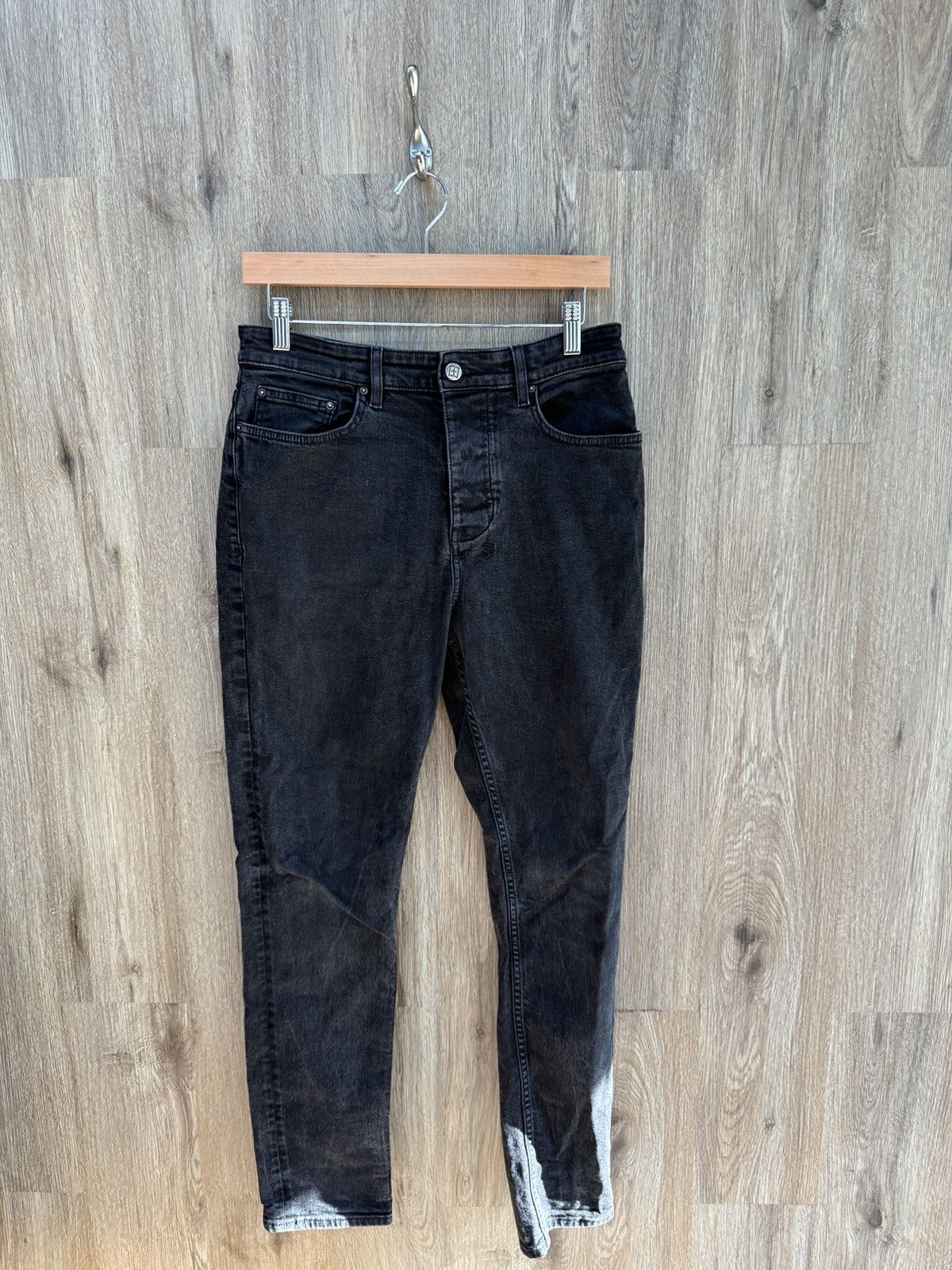 Ksubi Ksubi Black Denim Jeans Size US 30 / EU 46 - 1 Thumbnail
