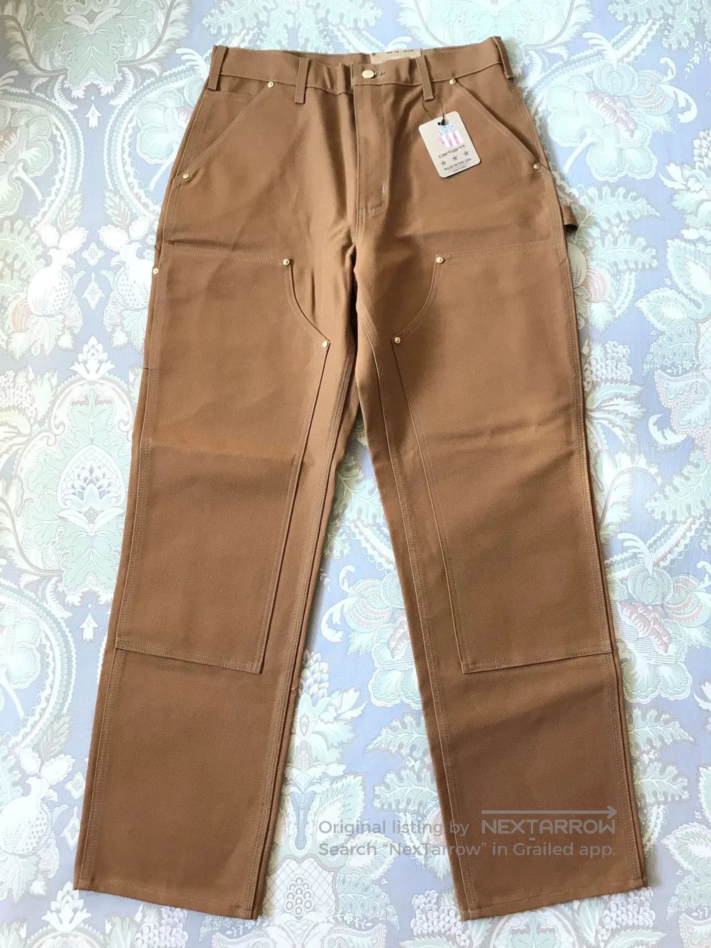 Carhartt Carhartt B01 BRN W32L32 Work Pants. Size US 32 / EU 48 - 2 Thumbnail