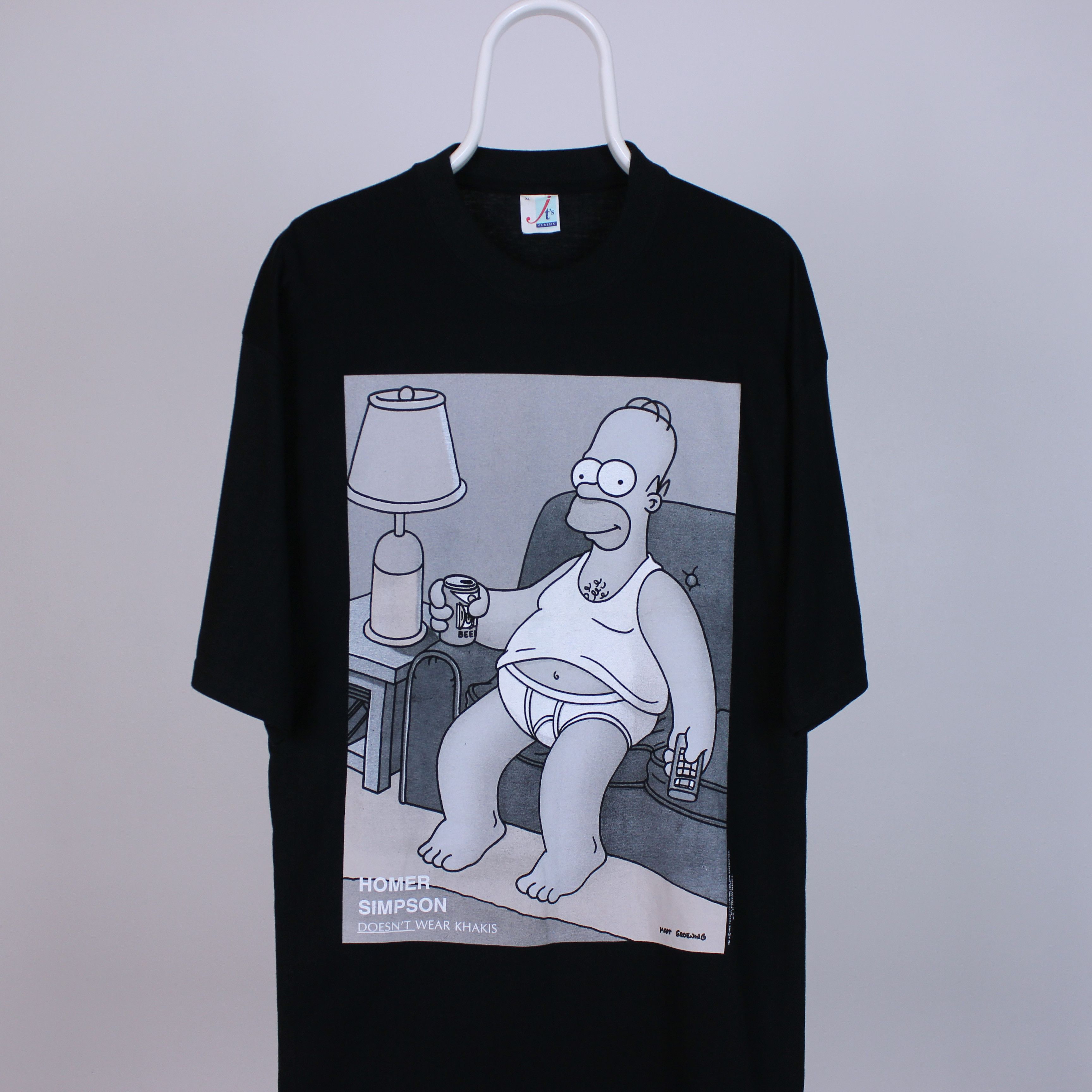The Simpsons The Simpsons t shirt Homer 1995 USA DOESN'T WEAR KHAKIS Size US XL / EU 56 / 4 - 1 Thumbnail