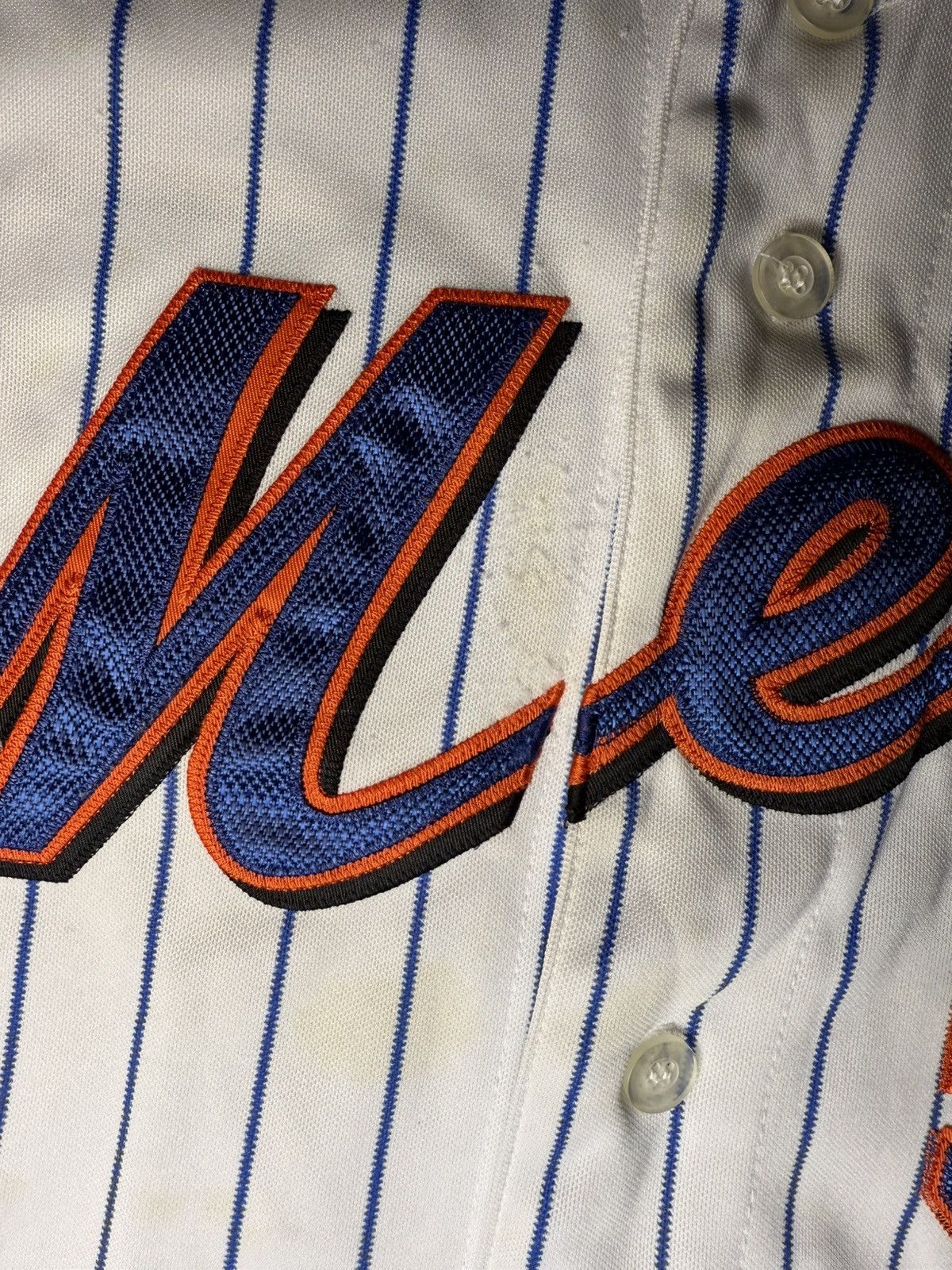 NBA × Vintage STITCHED/SEWN New York NY Mets JOHAN SANTANA mlb Jersey Size US XXL / EU 58 / 5 - 5 Thumbnail