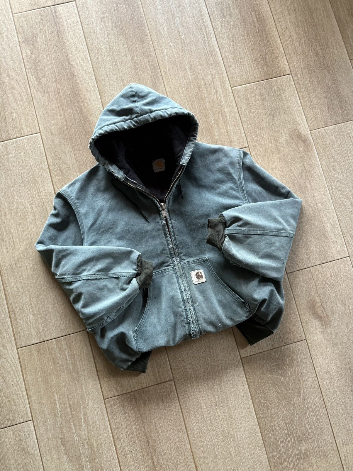 Carhartt Vintage J06 HTG Carhartt Jacket Size US L / EU 52-54 / 3 - 8 Thumbnail