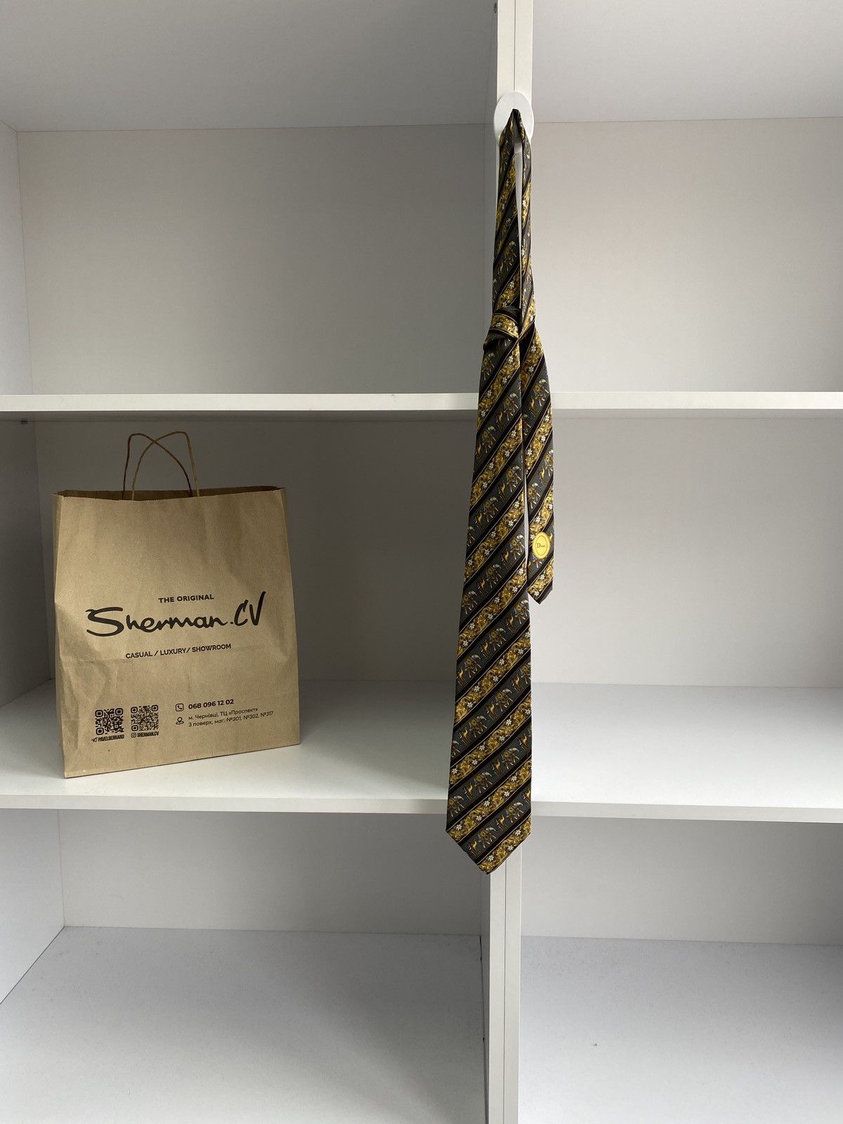 Christian Dior Monsieur × Vintage Vintage Christian Dior Tie Size ONE SIZE - 2 Thumbnail