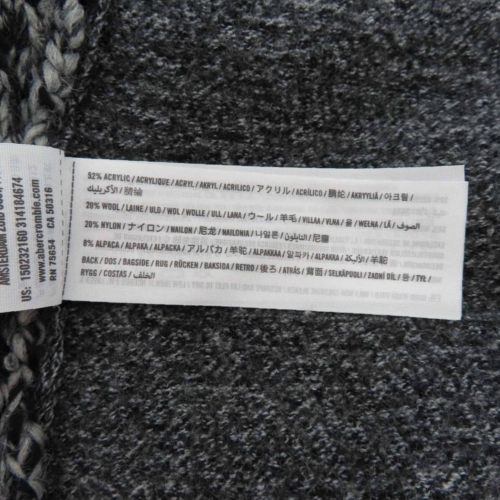 Abercrombie & Fitch **Abercrombie & Fitch Women XS Vest Sweater Wool Blend** User: **Abercrombie & Fitch Women XS Wool Blend Vest** Size XS / US 0-2 / IT 36-38 - 6 Thumbnail