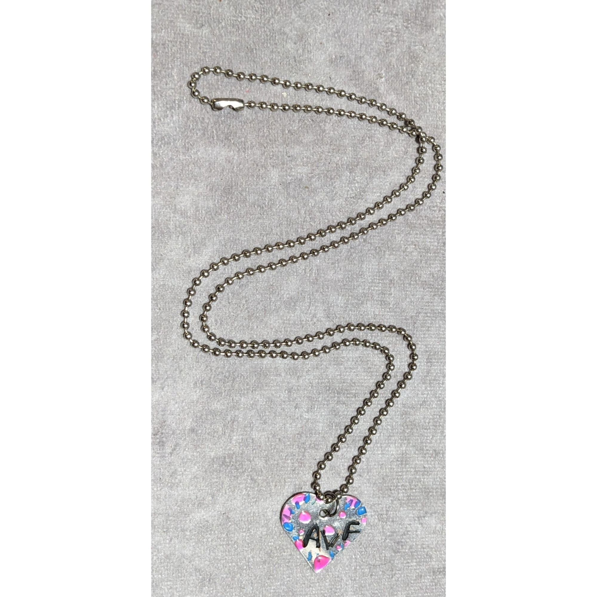 Other Handmade Heart AVF Necklace Size ONE SIZE - 15 Thumbnail