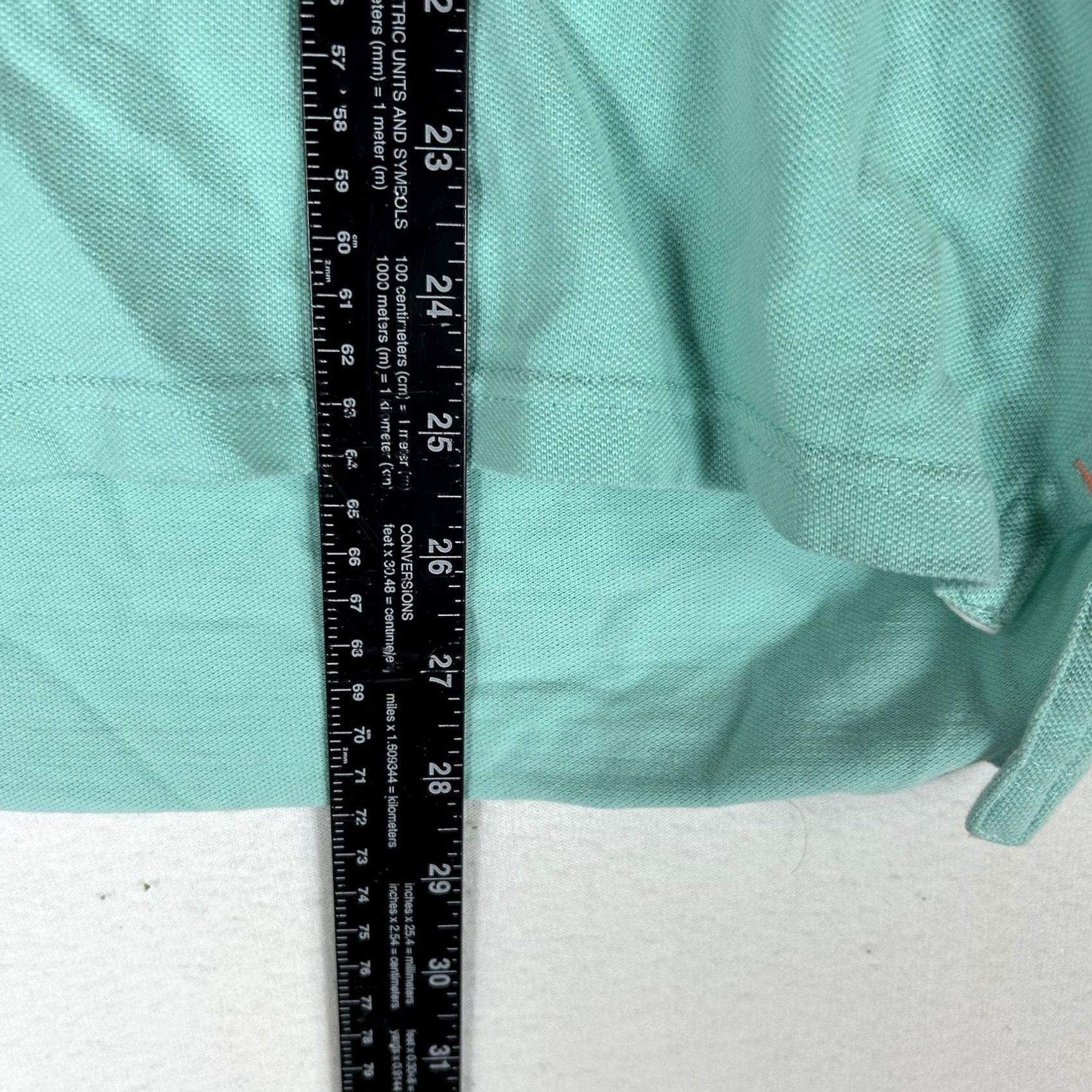 American Eagle Outfitters American Eagle Polo Shirt Men L 100% Cotton Green Teal Classic Embroidered Logo Crowned by AEO Size US L / EU 52-54 / 3 - 7 Thumbnail