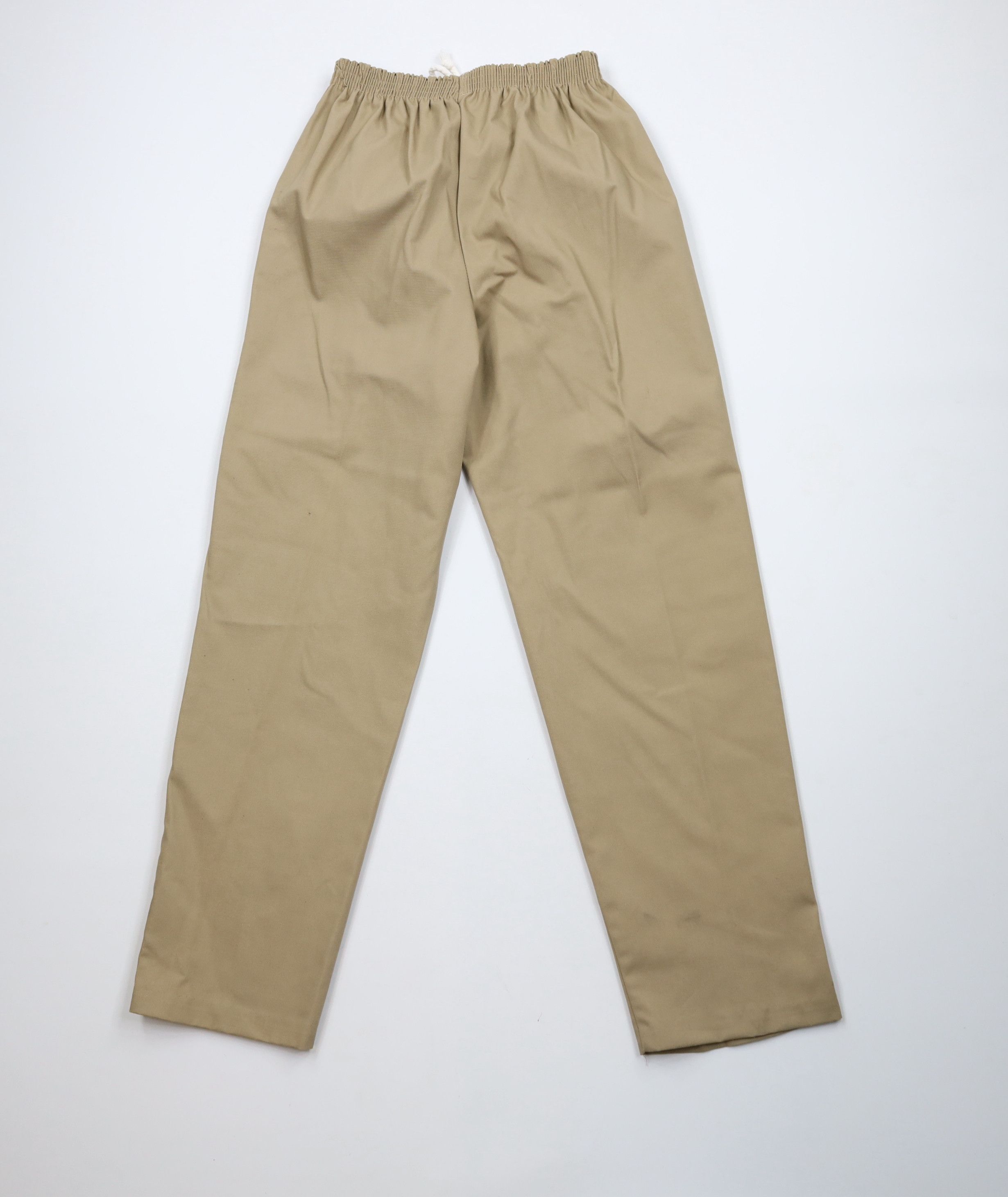 Vintage Vintage 90s Streetwear Blank Tapered Leg Pants Beige Size 26" / US 2 / IT 38 - 11 Thumbnail