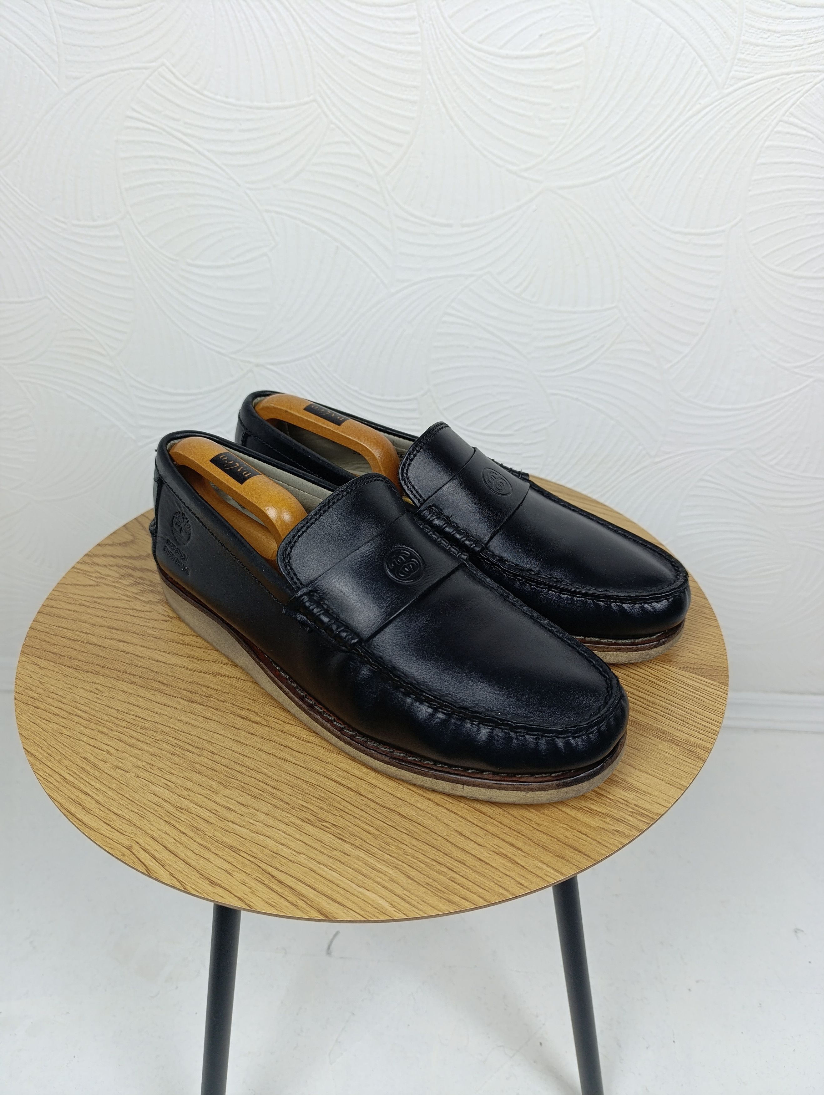 Stussy × Timberland TIMBERLAND×STUSSY DELUXE LEATHER LOAFER BLACK Size US 10 / EU 43 - 3 Thumbnail