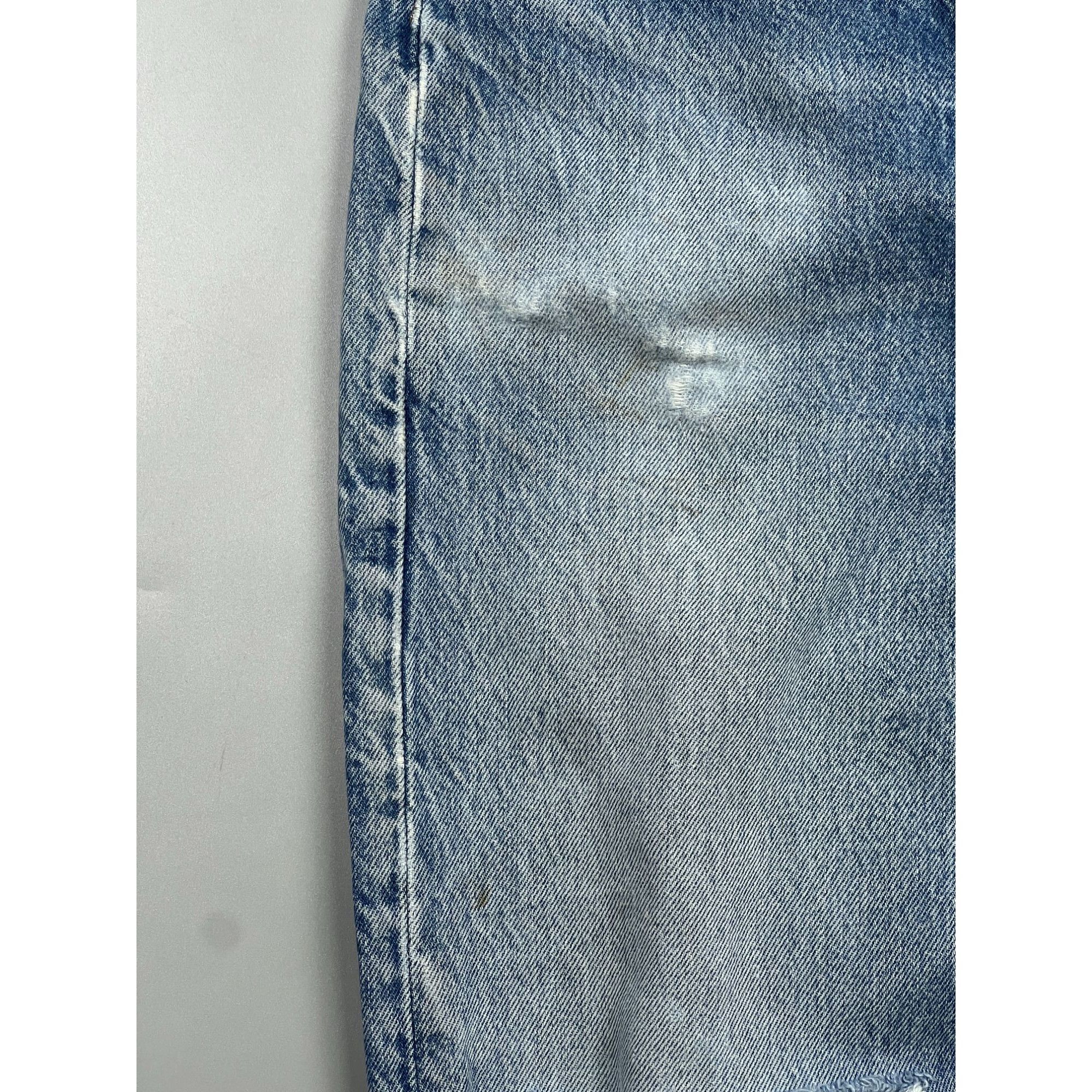 Levi's Levi’s 501xx Made In USA Distressed Denim Jeans (Y0890) Size US 34 / EU 50 - 4 Thumbnail