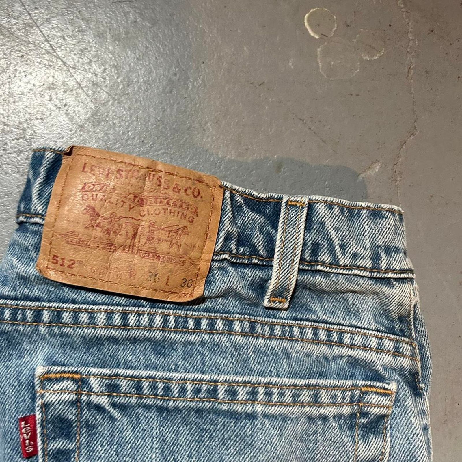 Levi's 90s levis denim jeans made Size US 30 / EU 46 - 2 Thumbnail