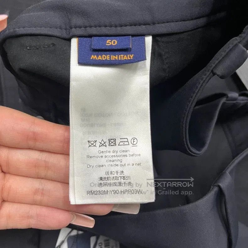 Louis Vuitton Louis Vuitton Solid Straight Casual Pants. Size US 32 / EU 48 - 4 Thumbnail