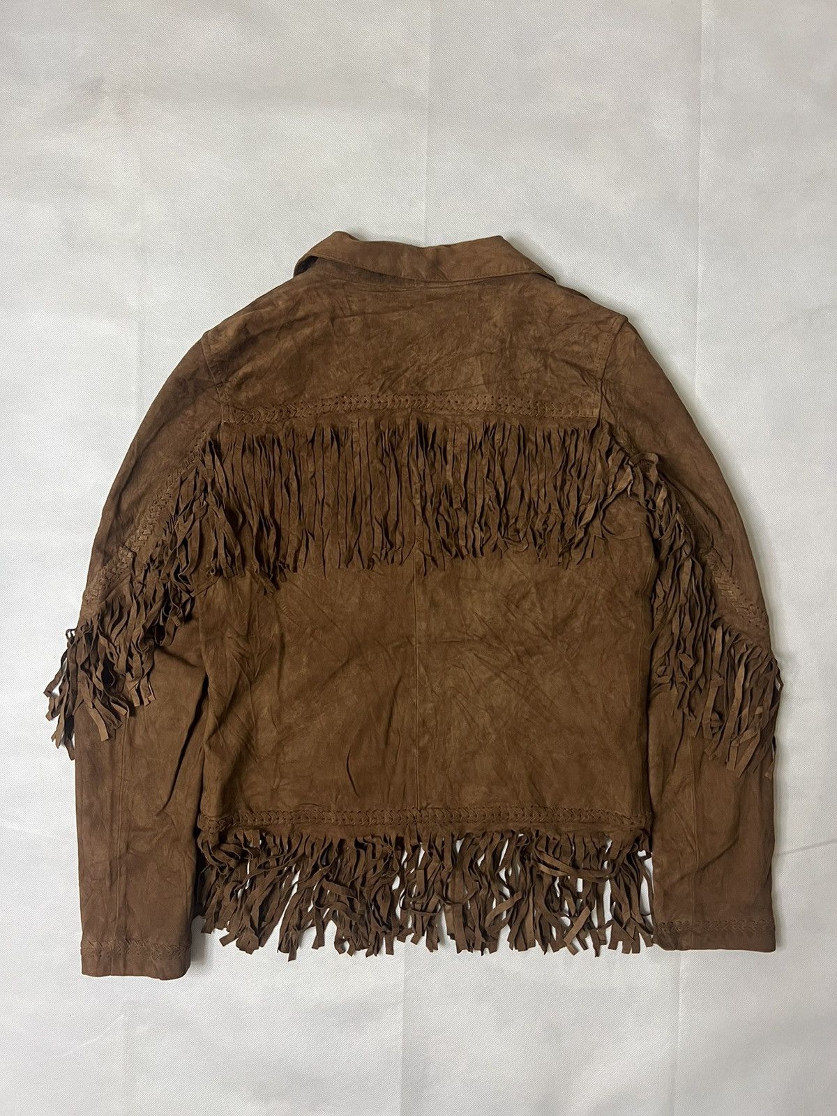 GOOSECRAFT Vtg Goosecraft Suede Leather Jacket Western Motorcycle Size S / US 4 / IT 40 - 12 Thumbnail