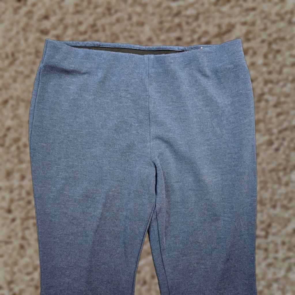 Talbots Talbots Pants Womens Size 16 Blue Flare Ankle Pull On Stretch Minimalist Careerdress? Size 38" / US 16 / IT 52 - 1 Thumbnail