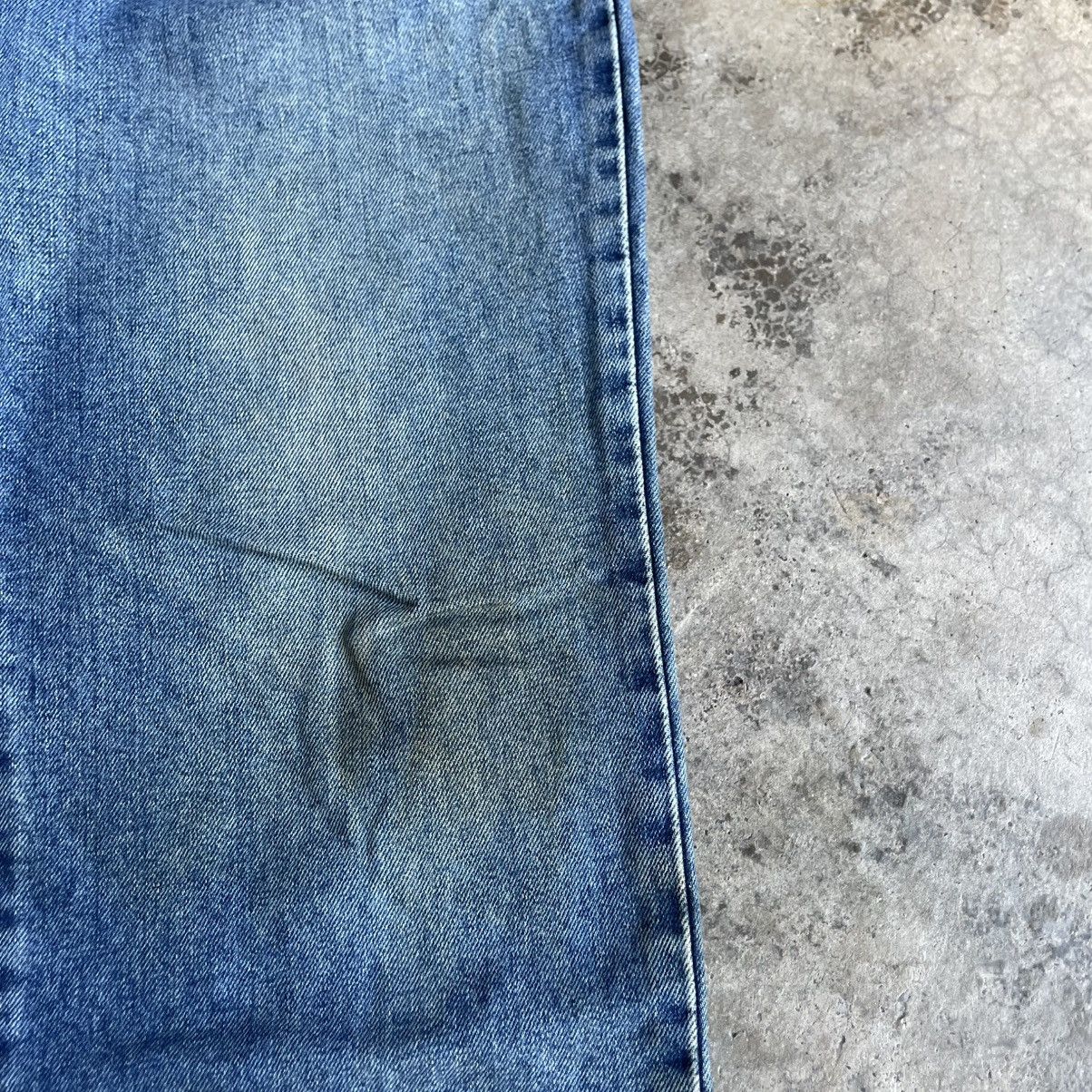 Edwin 🔥Vintage Edwin 403 Stoned Washed Ripped Distress Denim Jeans Size US 31 - 10 Thumbnail
