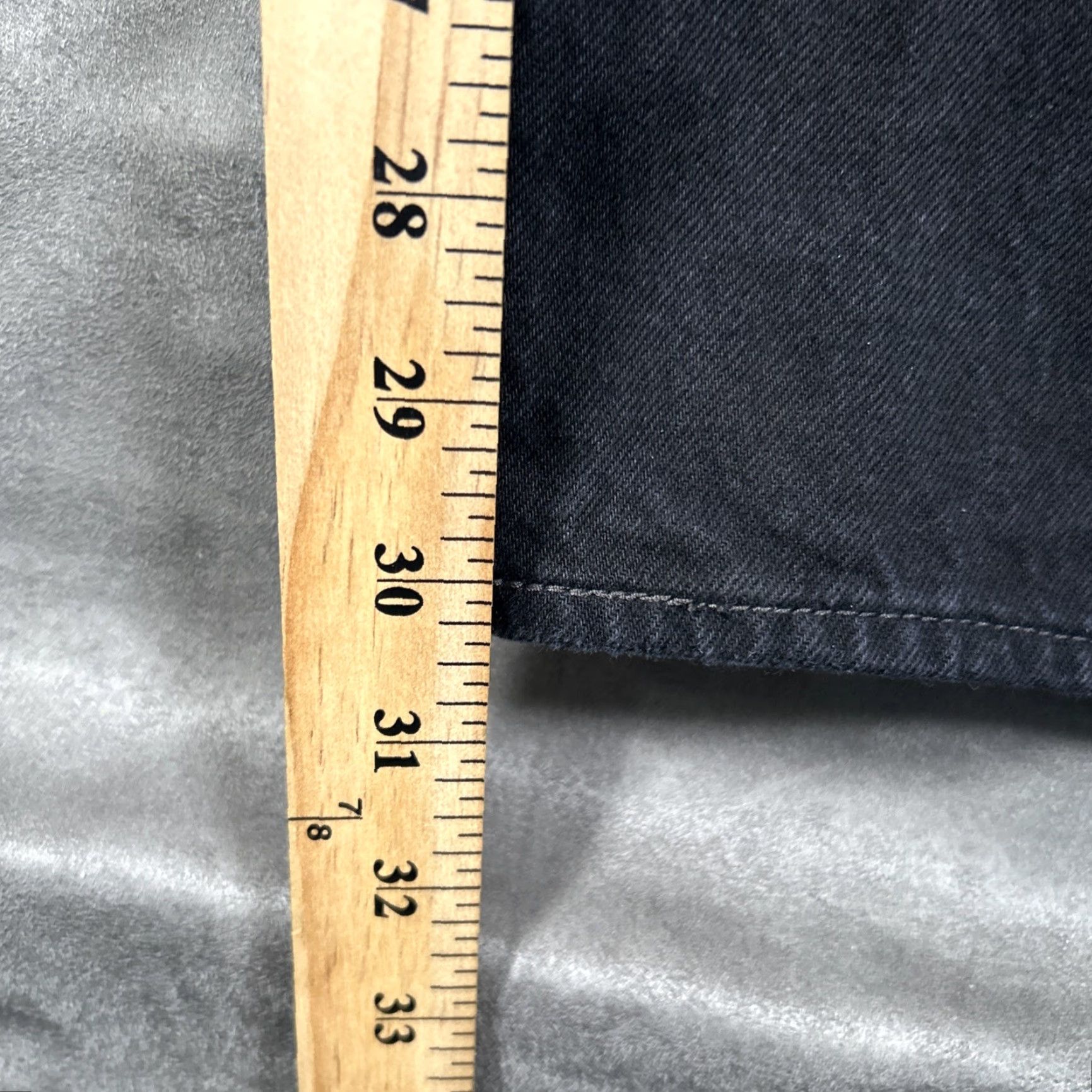 Levi's Levi’s 501 Jeans Mens Regular 34x30 Black Denim Straight Leg Button Fly 5-Pocket USA Vintage No Size US 34 / EU 50 - 5 Thumbnail