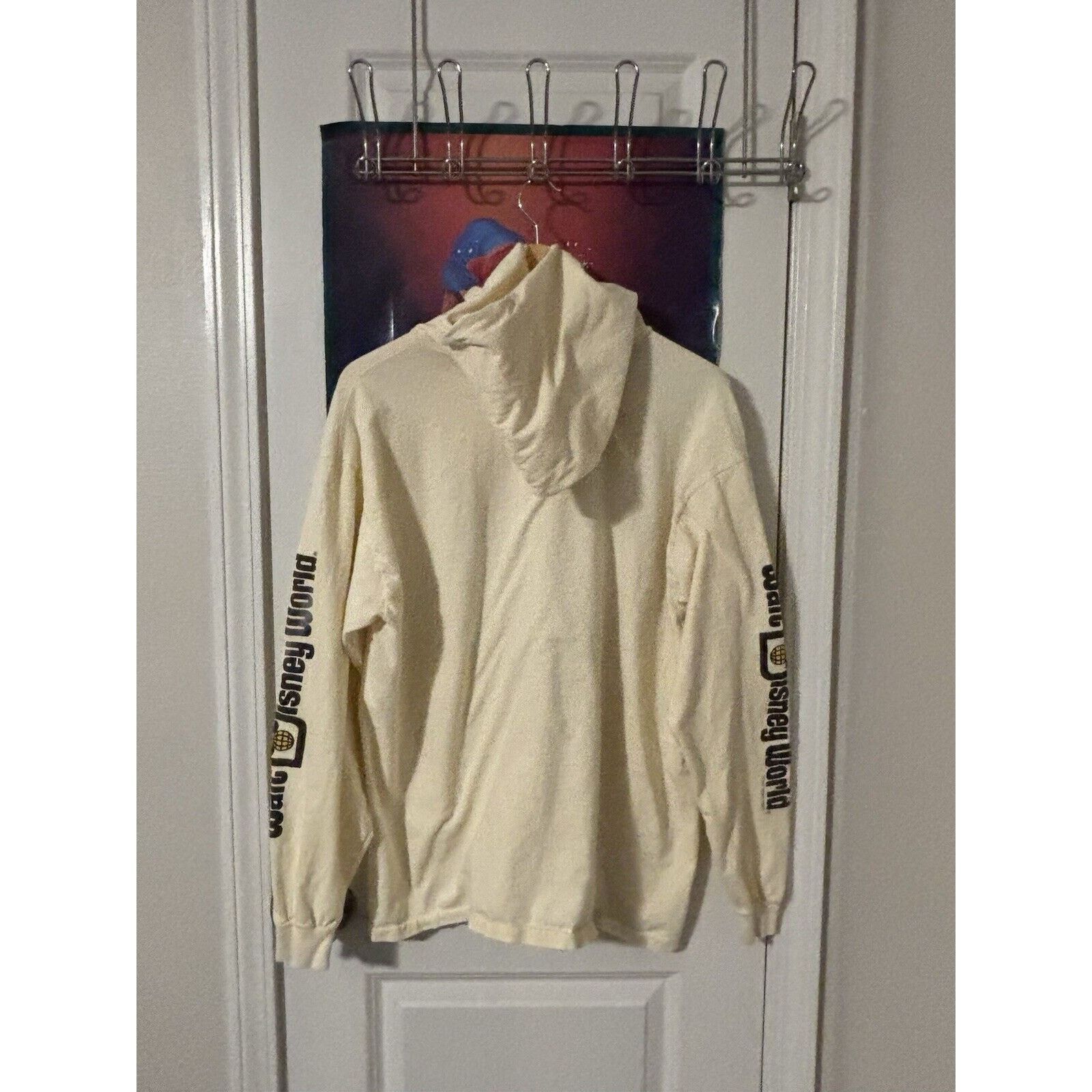 Other Vintage 70s 80s disney world tan beige spellout hoodie Sz XL Size US XL / EU 56 / 4 - 3 Thumbnail