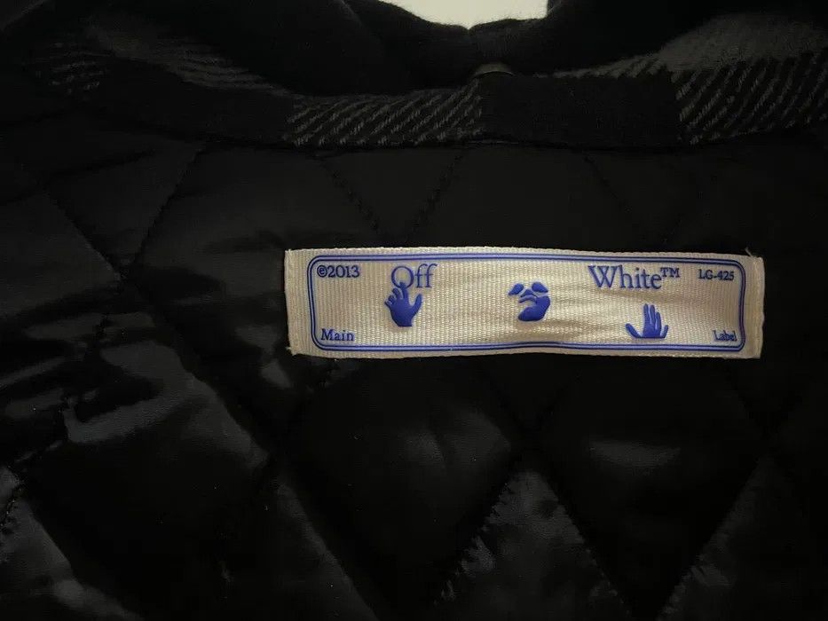 Off-White Off-White Jacket-Shirt Flannel Hooded RARE Size US S / EU 44-46 / 1 - 4 Thumbnail