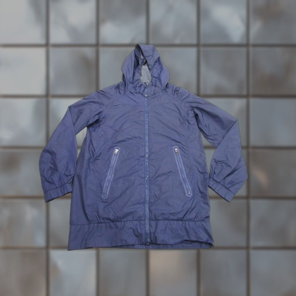 Lululemon Lululemon Jacket Womens 4 Blue Hooded Windbreaker Full Zip Lightweight Lined Size S / US 4 / IT 40 - 1 Thumbnail