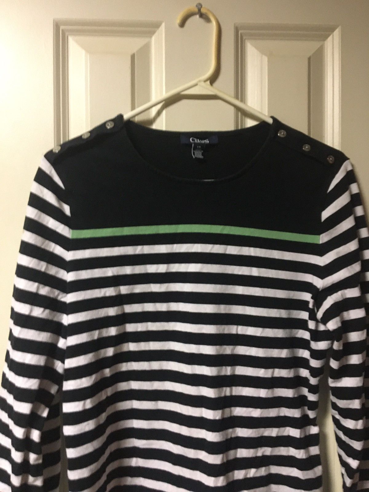 Chaps Chaps Women’s Top Size Large Blouse Excellent Condition Size L / US 10 / IT 46 - 12 Thumbnail