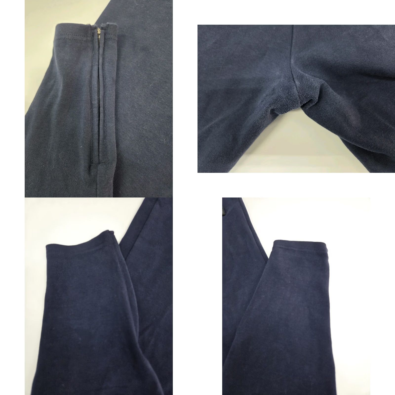 YoungLA Young LA Mens Blue Sweatpants Zip Pocket Zip Ankle Logo Drawstring Large Size US 33 - 9 Thumbnail