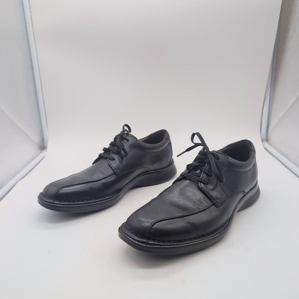 Clarks Clarks Sz 9 Kempton Run Classic Black Men's Shoes Size US 9 / EU 42 - 9 Thumbnail