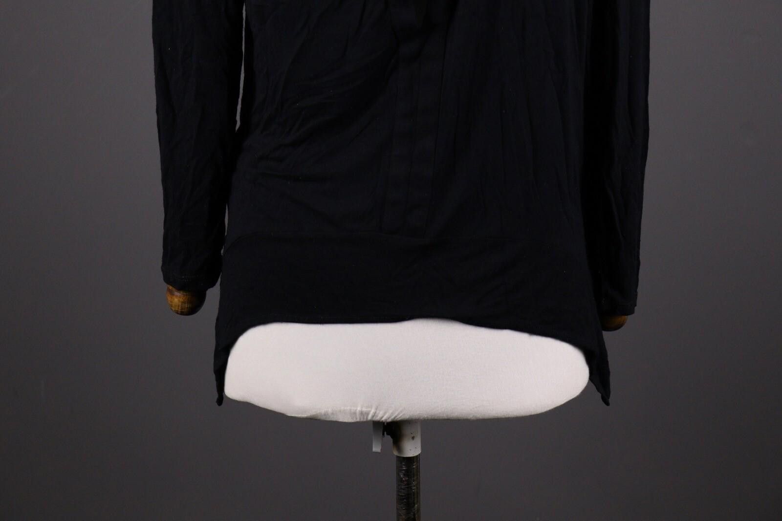 Desigual Desigual Black Floral Long Sleeve Top Shirt Blouse Size XS Size XS / US 0-2 / IT 36-38 - 7 Thumbnail