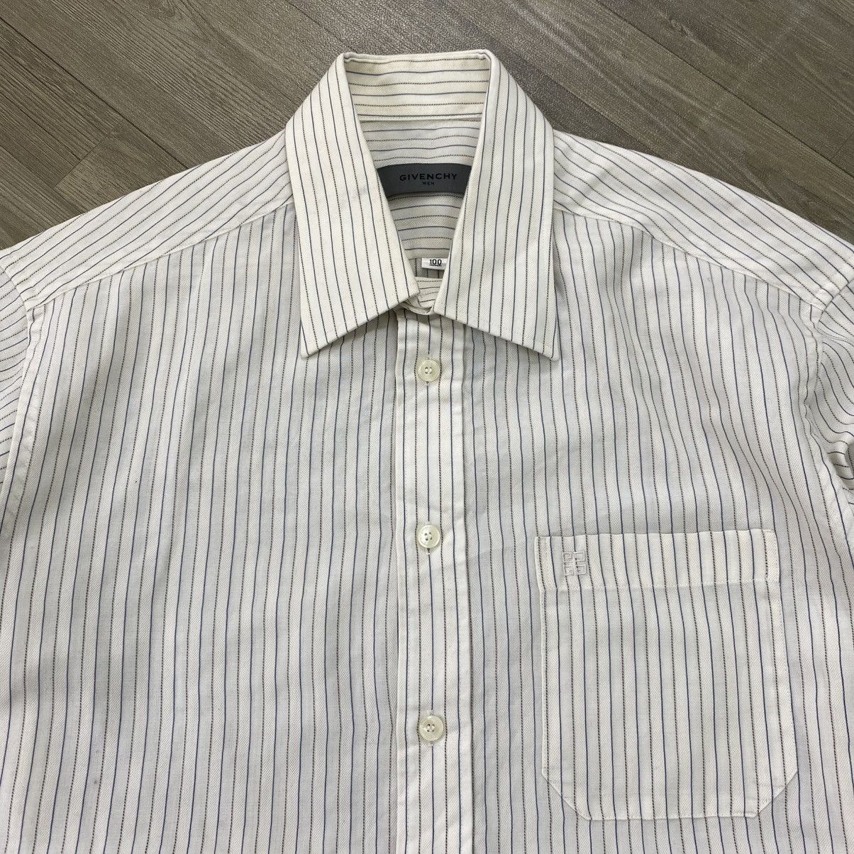 Givenchy SS07 Givenchy Men Striped Long Shirt Luxury Size M / US 6-8 / IT 42-44 - 2 Thumbnail