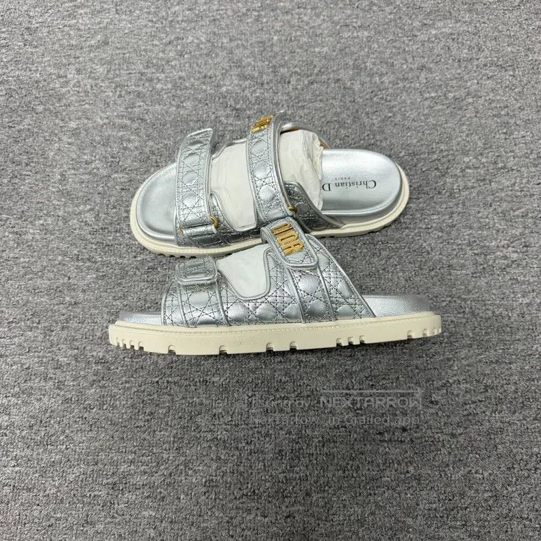 Dior Dior Velcro slippers Size US 7.5 / IT 37.5 - 3 Thumbnail