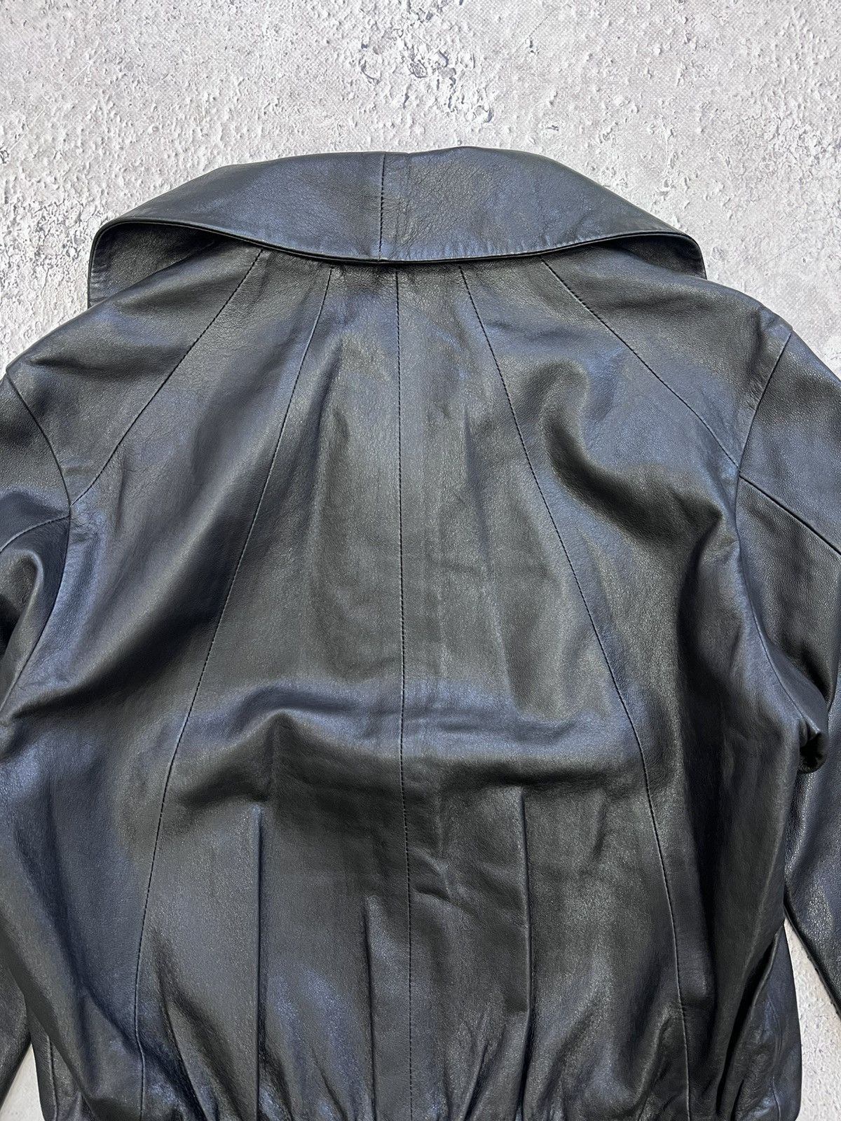 If Six Was Nine × Japanese Brand × Le Grande Bleu (L.G.B.) Japanese Brand Avant-Garde Leather Jacket Size US M / EU 48-50 / 2 - 13 Thumbnail