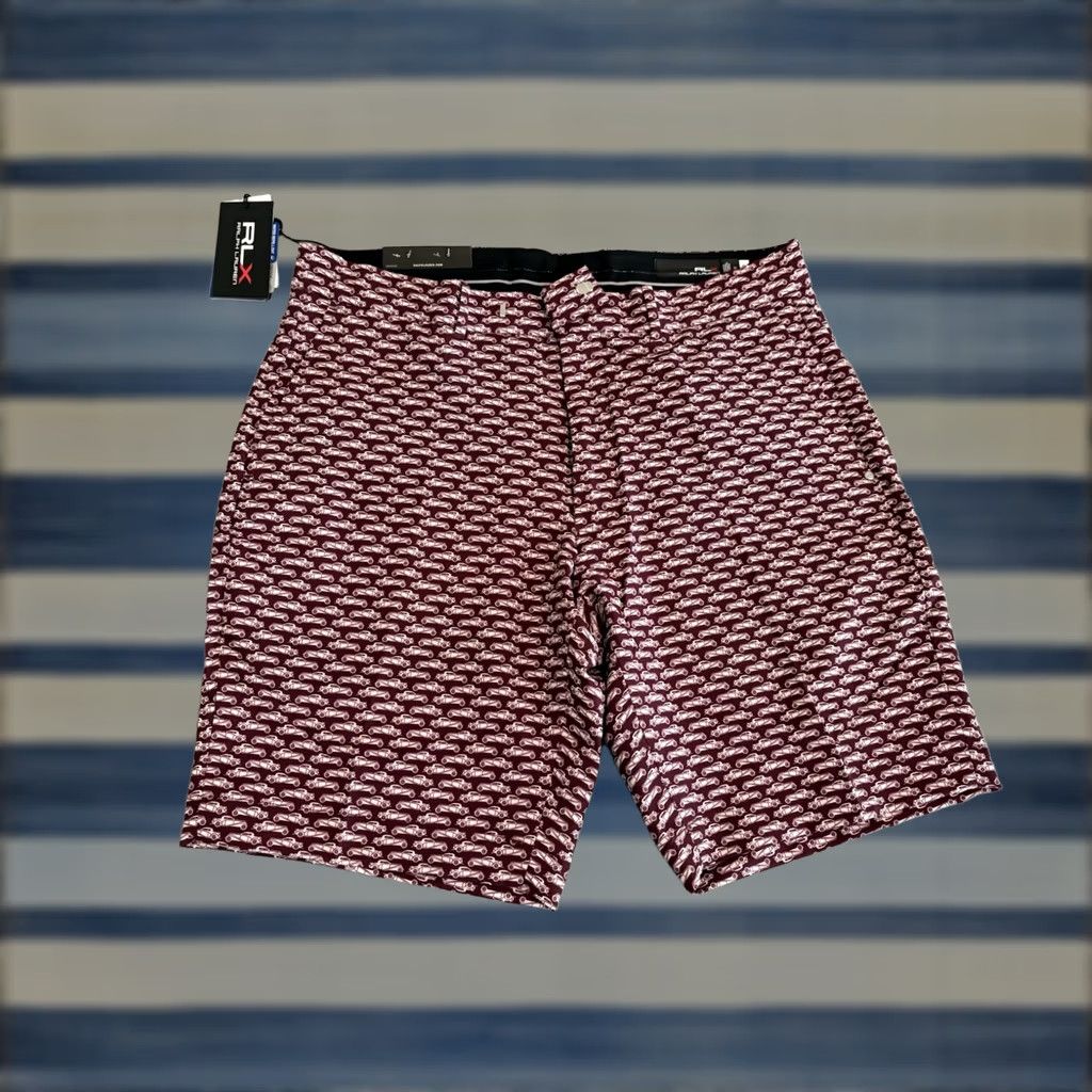 Ralph Lauren RLX Golf Shorts Tailored Fit Cars Mens Size 34 NWT Red Polo Ralph Lauren Size US S / EU 44-46 / 1 - 1 Thumbnail