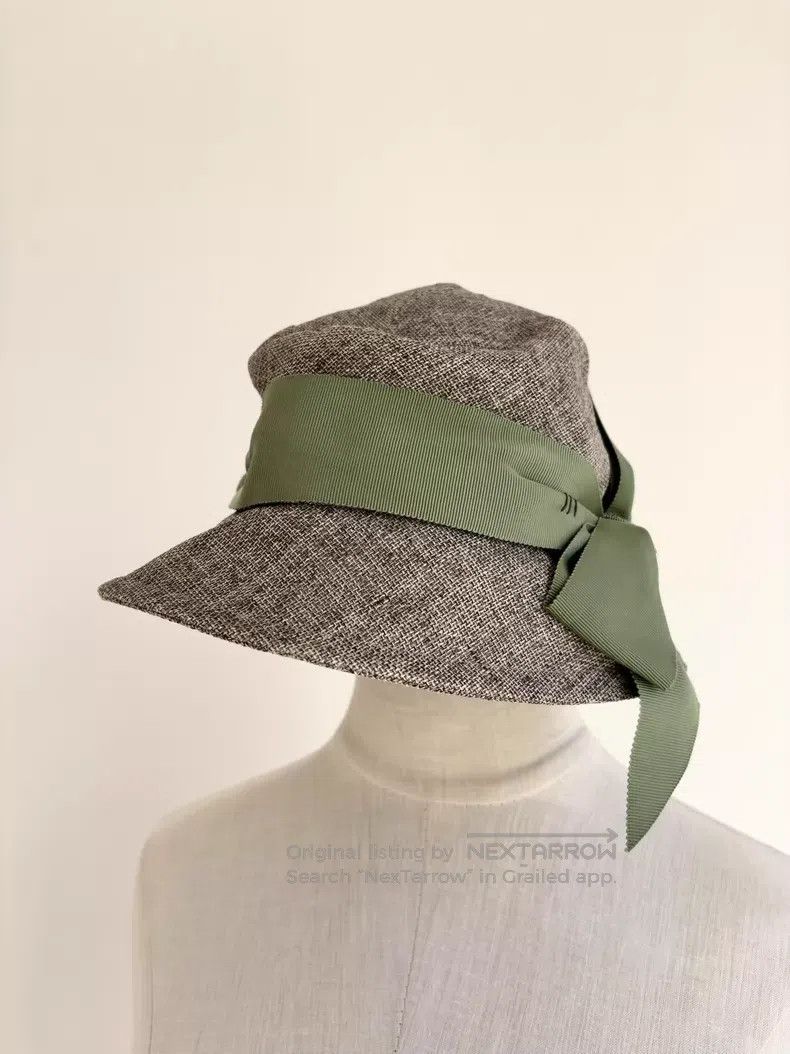 Vivienne Westwood Vivienne Westwood Gray Saturn Bow Tie Ribbon Top Hat Size ONE SIZE - 5 Thumbnail