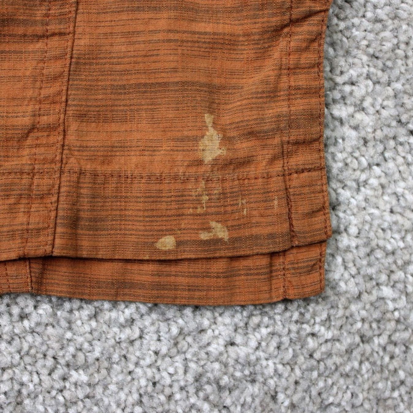 Mountain Hardwear Mountain Hardwear Shirt Mens XL Orange Cotton/Polyester Short Sleeve Button Up Size US XL / EU 56 / 4 - 5 Thumbnail