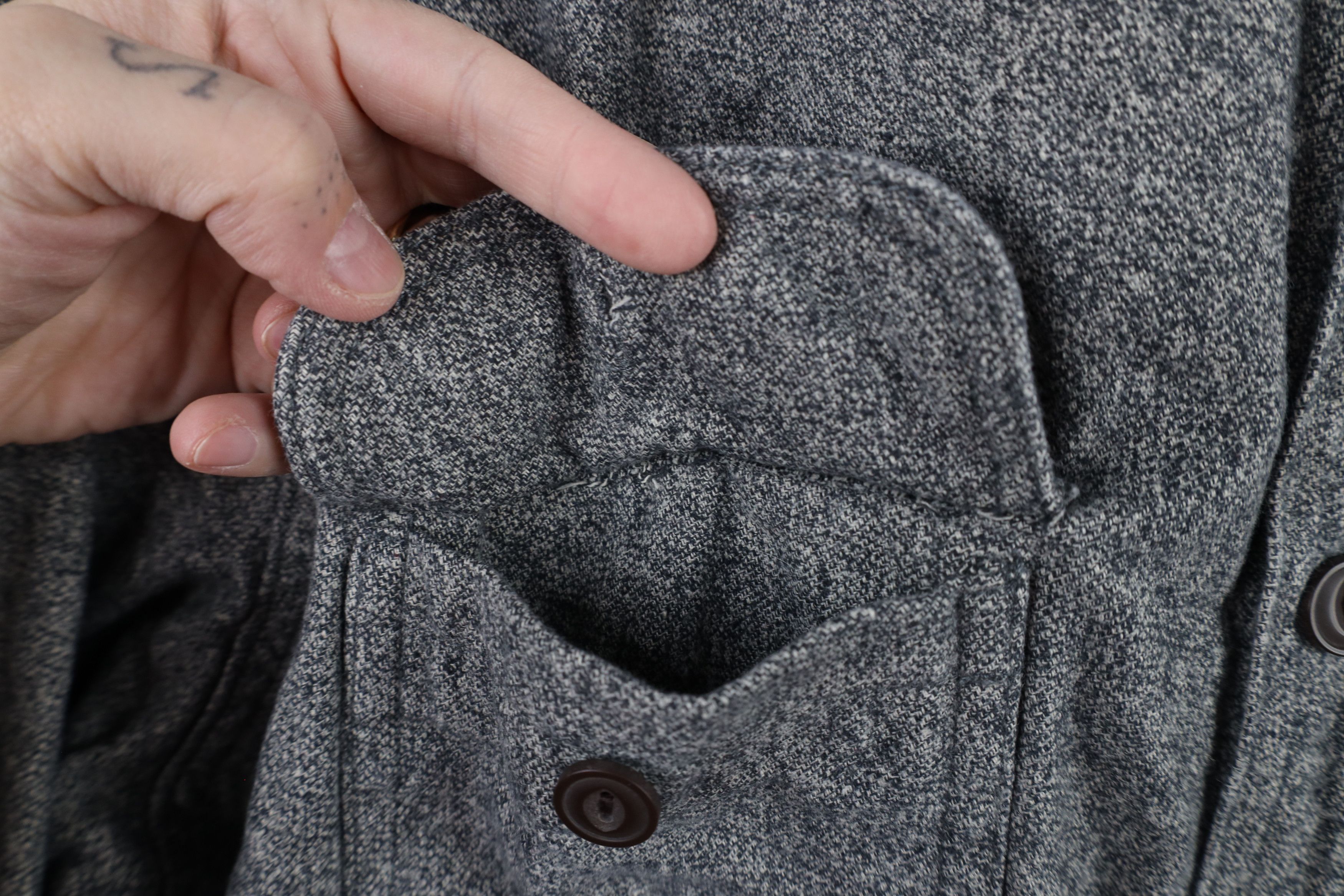Vintage Y2K Streetwear Weather Rated Flannel Shirt Jacket Jac Shirt Size US XL / EU 56 / 4 - 5 Thumbnail