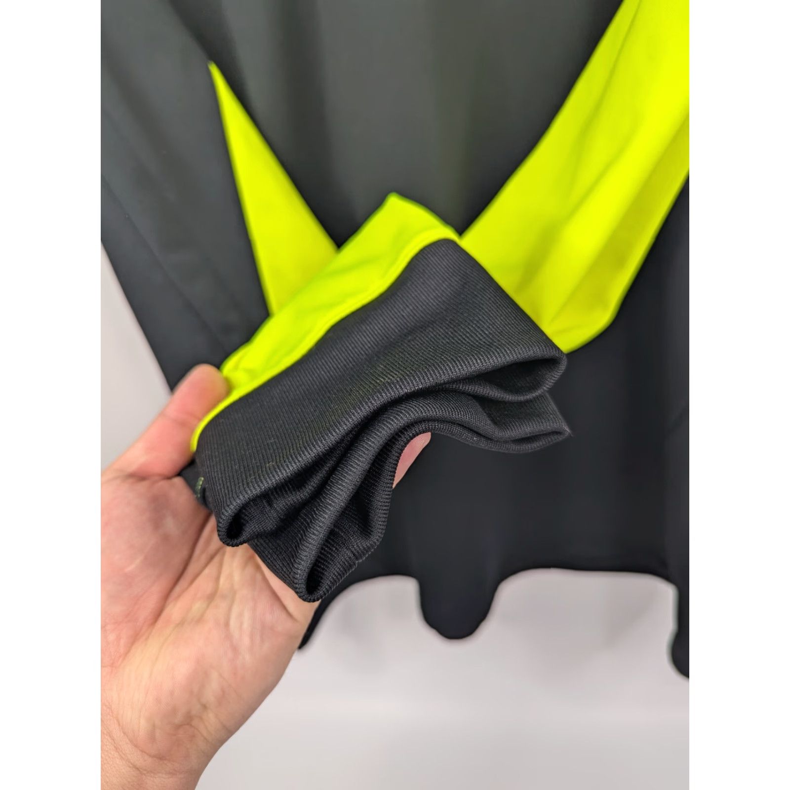 Nike Nike Dri-FIT Sweatshirt 1/4 Zip Up Men 2XL Colorblock Black Neon Yellow Shirt/Top Activewear Squ ad Midlayer Size US XXL / EU 58 / 5 - 2 Thumbnail