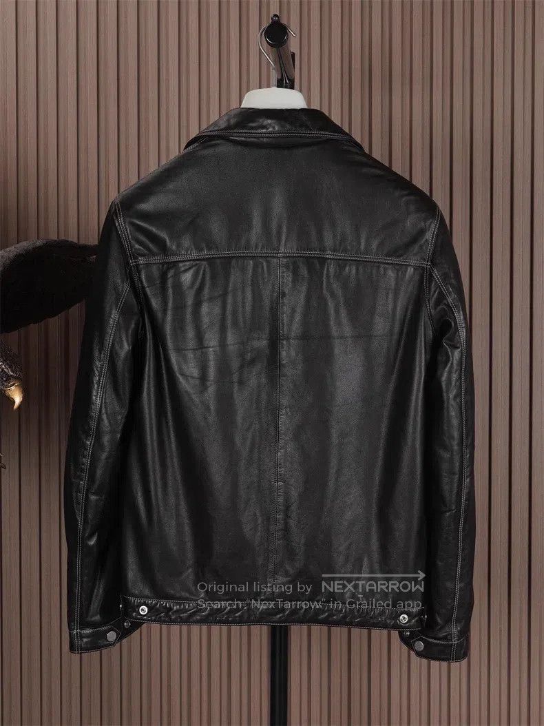 Hermes Hermes Men's Autumn/Winter Leather Jacket Size US S / EU 44-46 / 1 - 3 Thumbnail