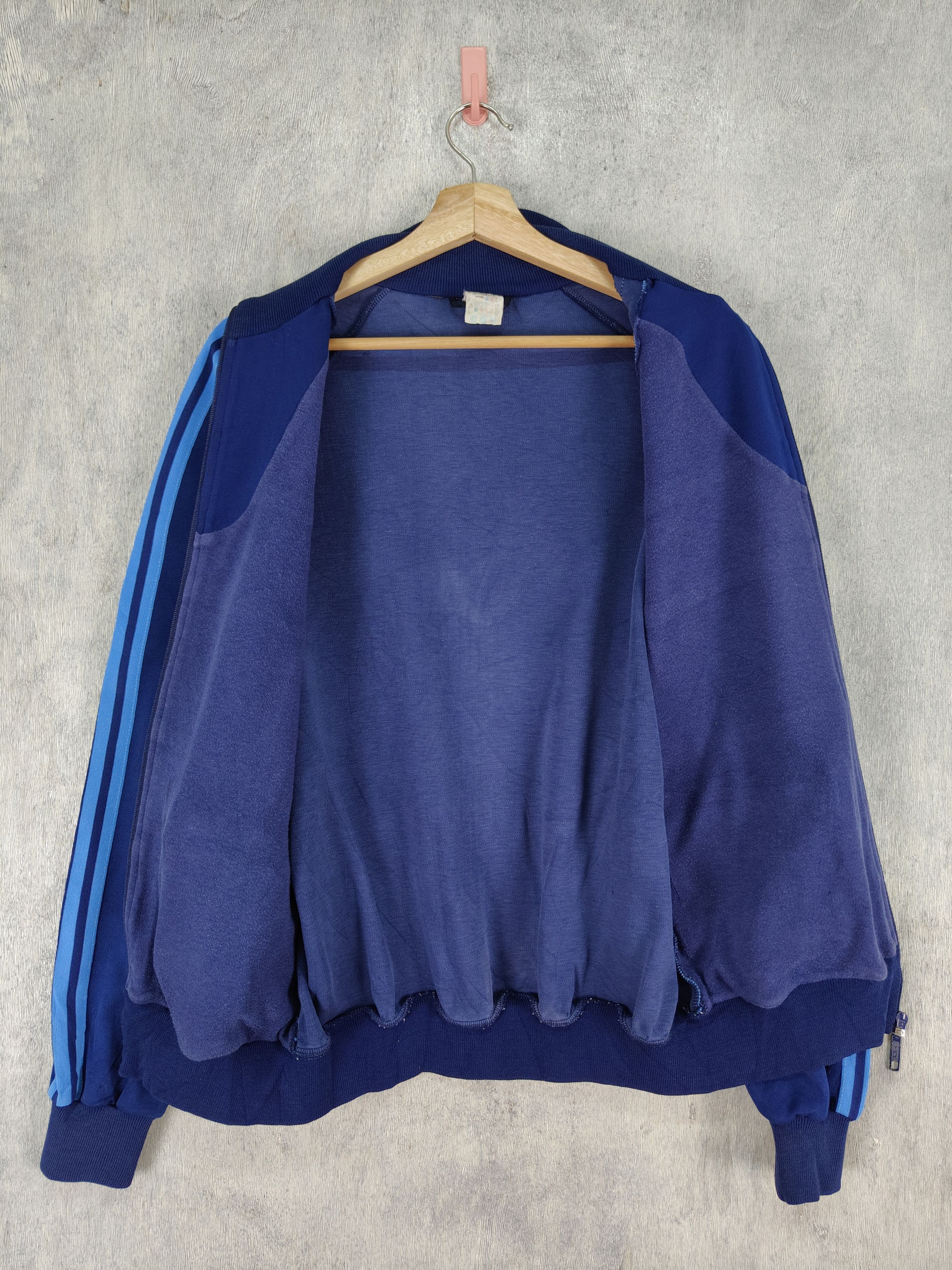Adidas × Vintage Vintage Adidas Zipper Trainer Jacket Size US L / EU 52-54 / 3 - 6 Thumbnail