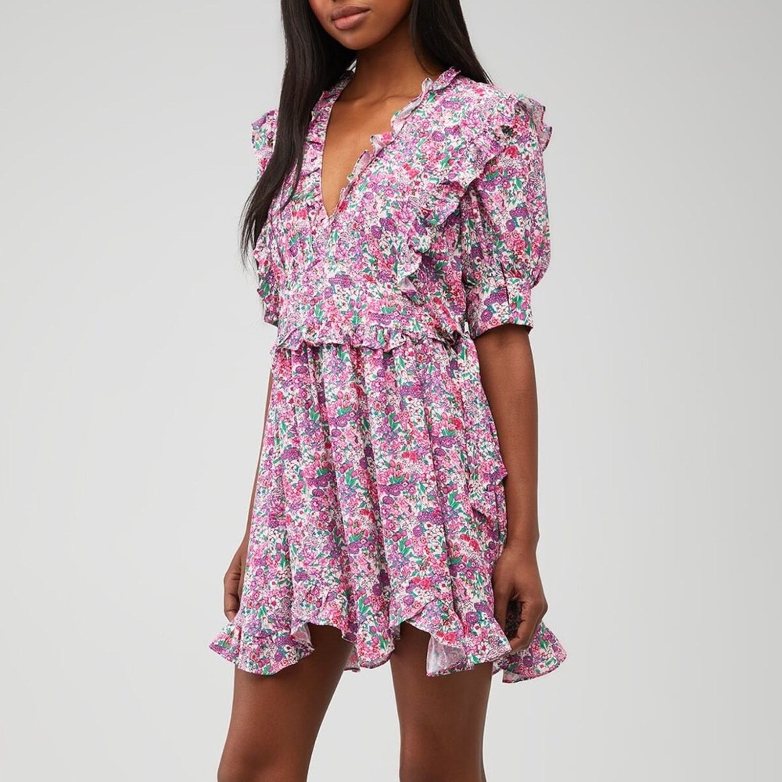 For Love & Lemons 💖 For Love & Lemons Katarina Mini Dress Size M (item #084) Size M / US 6-8 / IT 42-44 - 2 Thumbnail