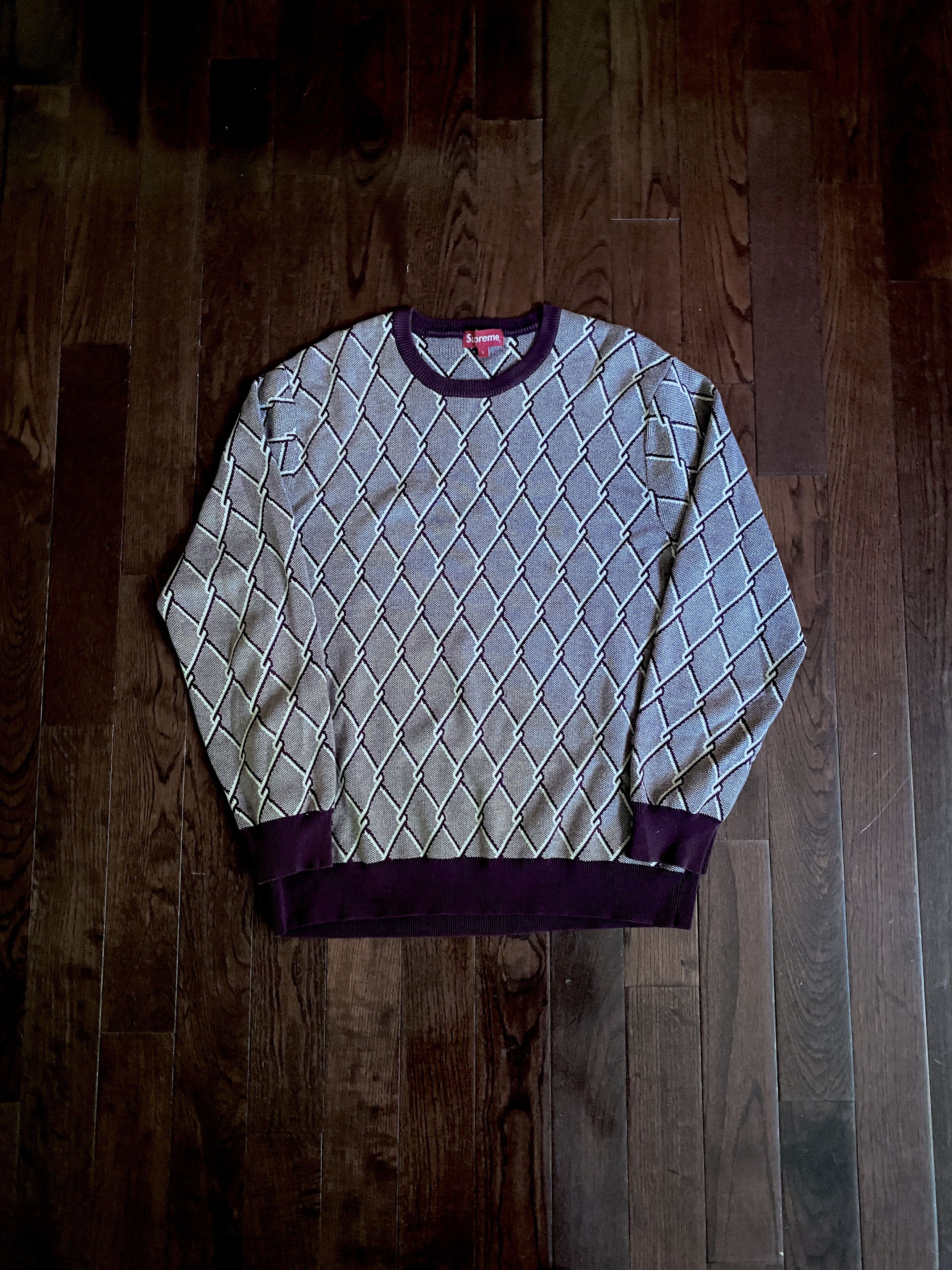 Supreme Chain Link Sweater | Grailed