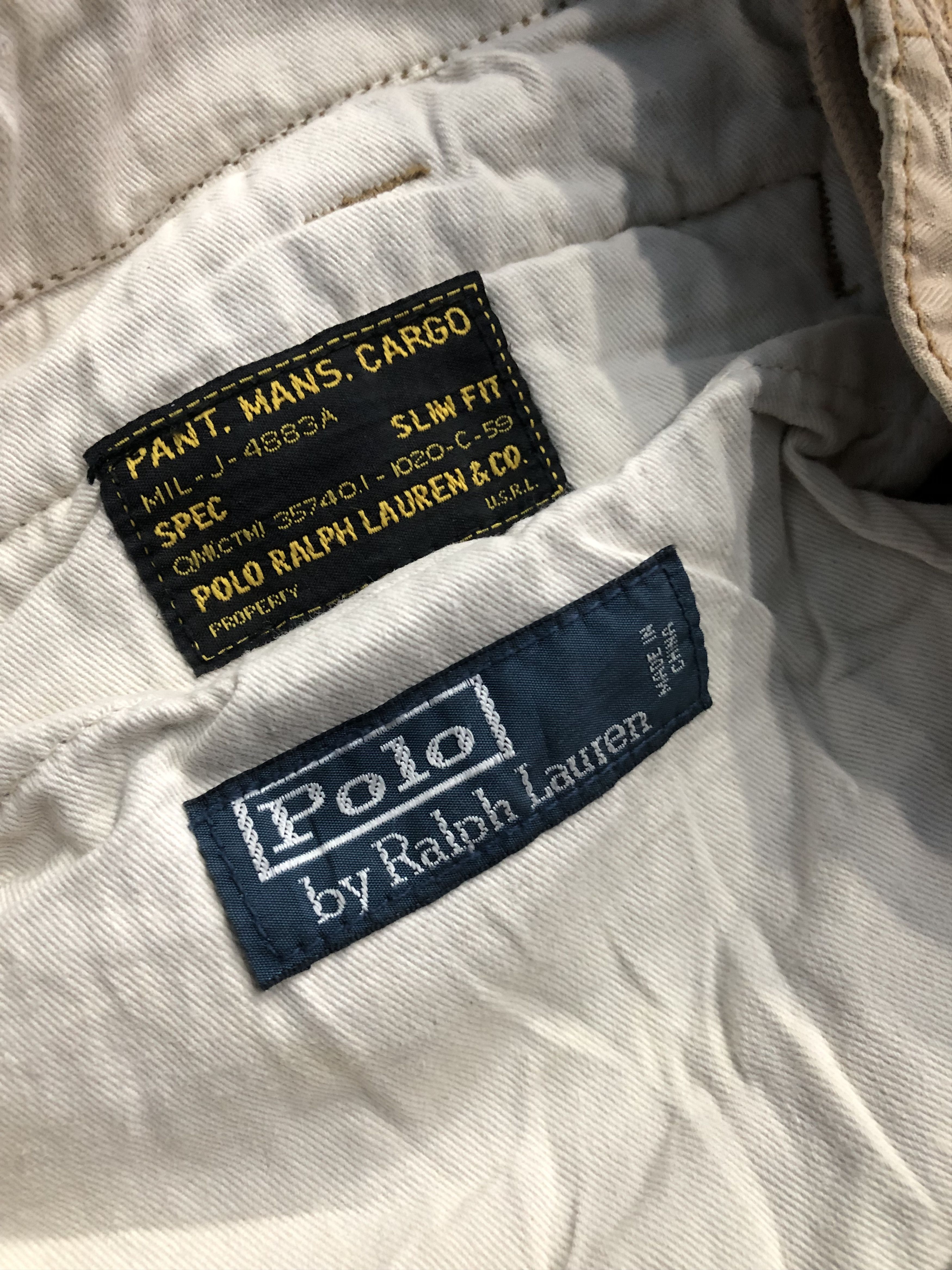 Polo Ralph Lauren × Vintage Vintage polo ralph lauren military cargo Size US 36 / EU 52 - 9 Thumbnail