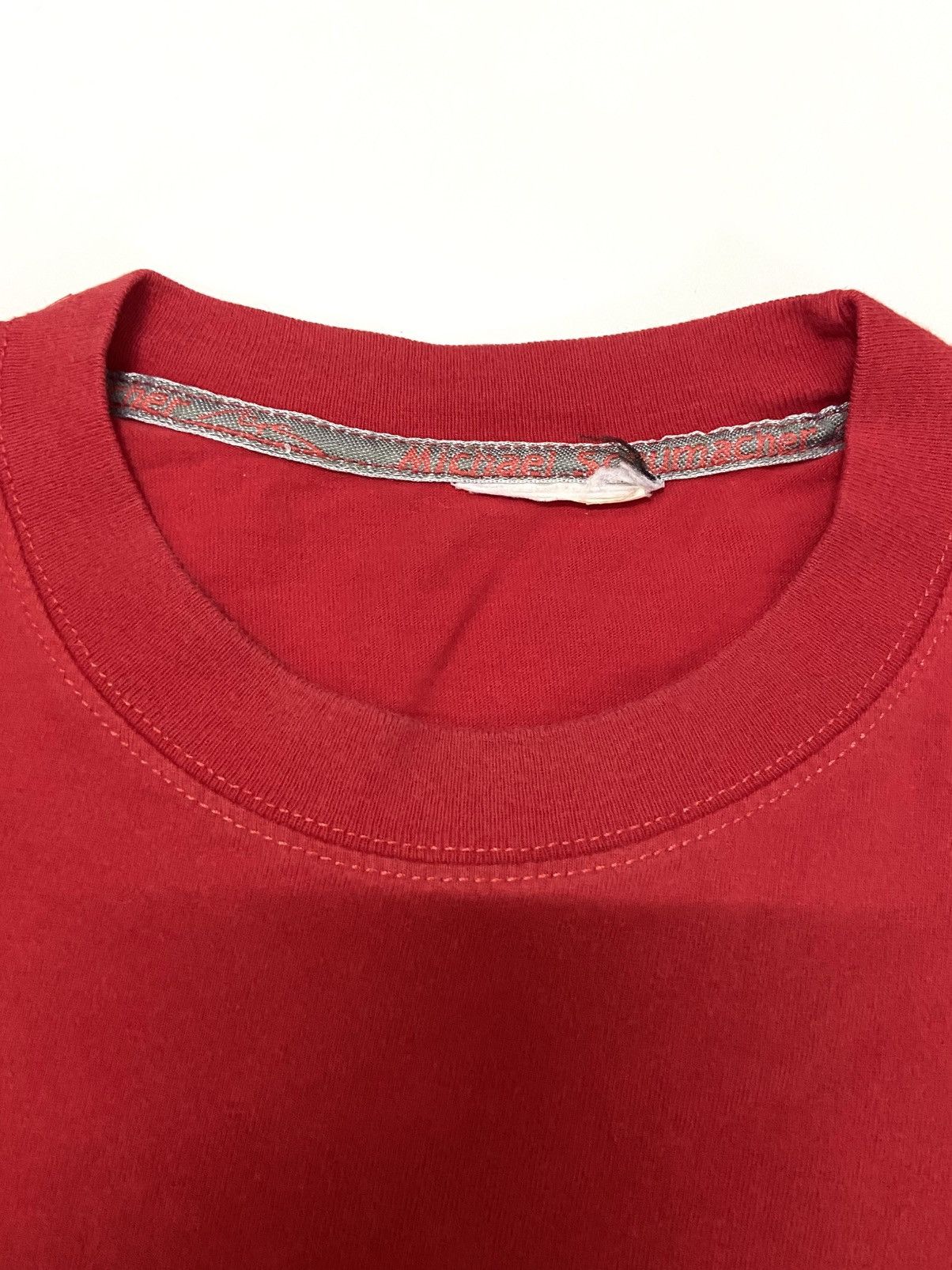 Japanese Brand MICHAEL SCHUMACHER WORLD CHAMPION SIGNED TEE Size US M / EU 48-50 / 2 - 12 Thumbnail