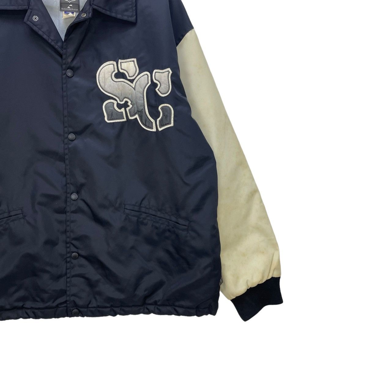 Japanese Brand × Vintage Vintage Scanner Big Logo Bomber Jacket Size US M / EU 48-50 / 2 - 5 Thumbnail