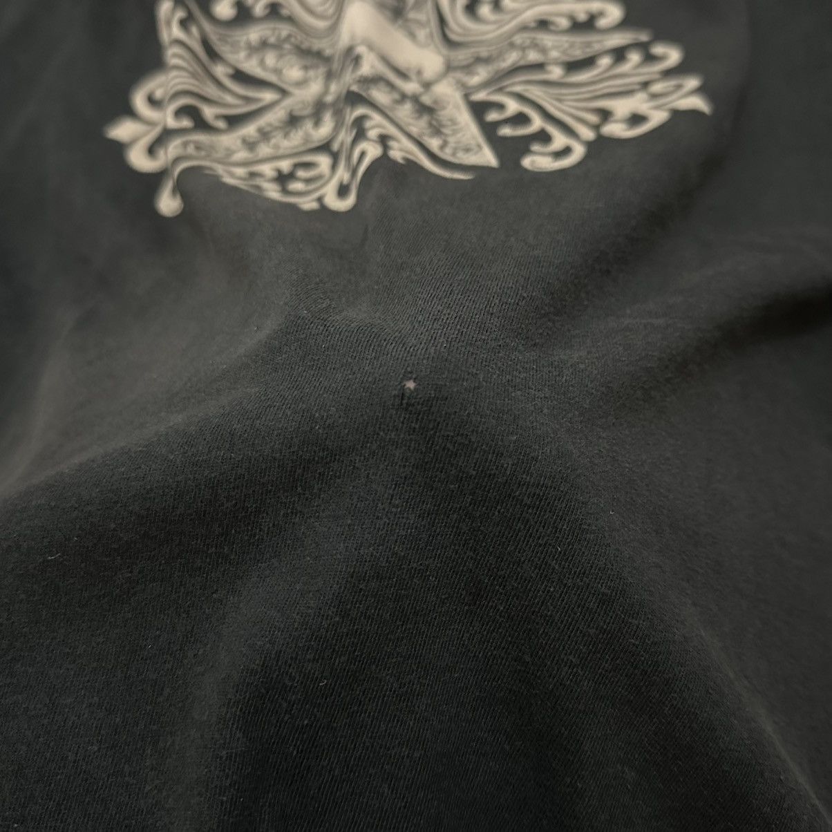 Lucky Brand (XL) Vintage Y2K Lucky Brand Skull Star Graphic Tee Shirt Size US XL / EU 56 / 4 - 8 Thumbnail
