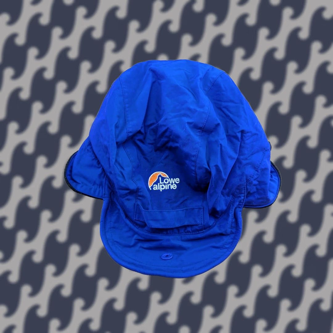 Vintage VINTAGE Lowe Alpine Mountain Cap Triple Point Hat Small Trekking Blue Outdoor Hiking Unisex Adults Beanie Mens Womens Boys Girls Size ONE SIZE - 1 Thumbnail