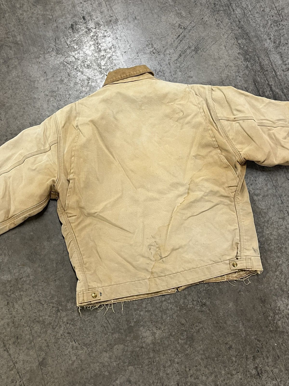 Carhartt × Vintage Carhartt Detroit blanket lined jacket perfectly thrashed Size US XL / EU 56 / 4 - 8 Thumbnail