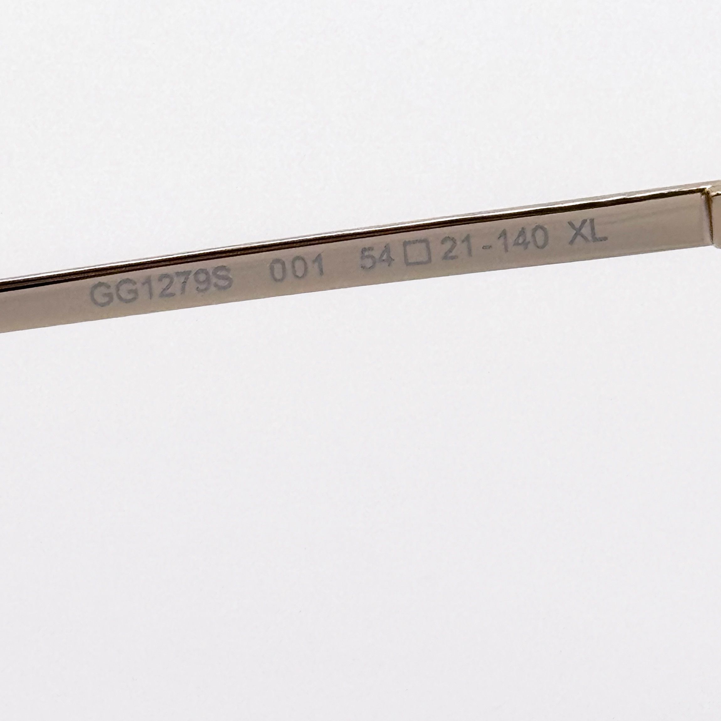 Gucci NEW GUCCI GG1279S 001 GOLD/GREY WOMEN SUNGLASSES GUCCI Size ONE SIZE - 9 Thumbnail